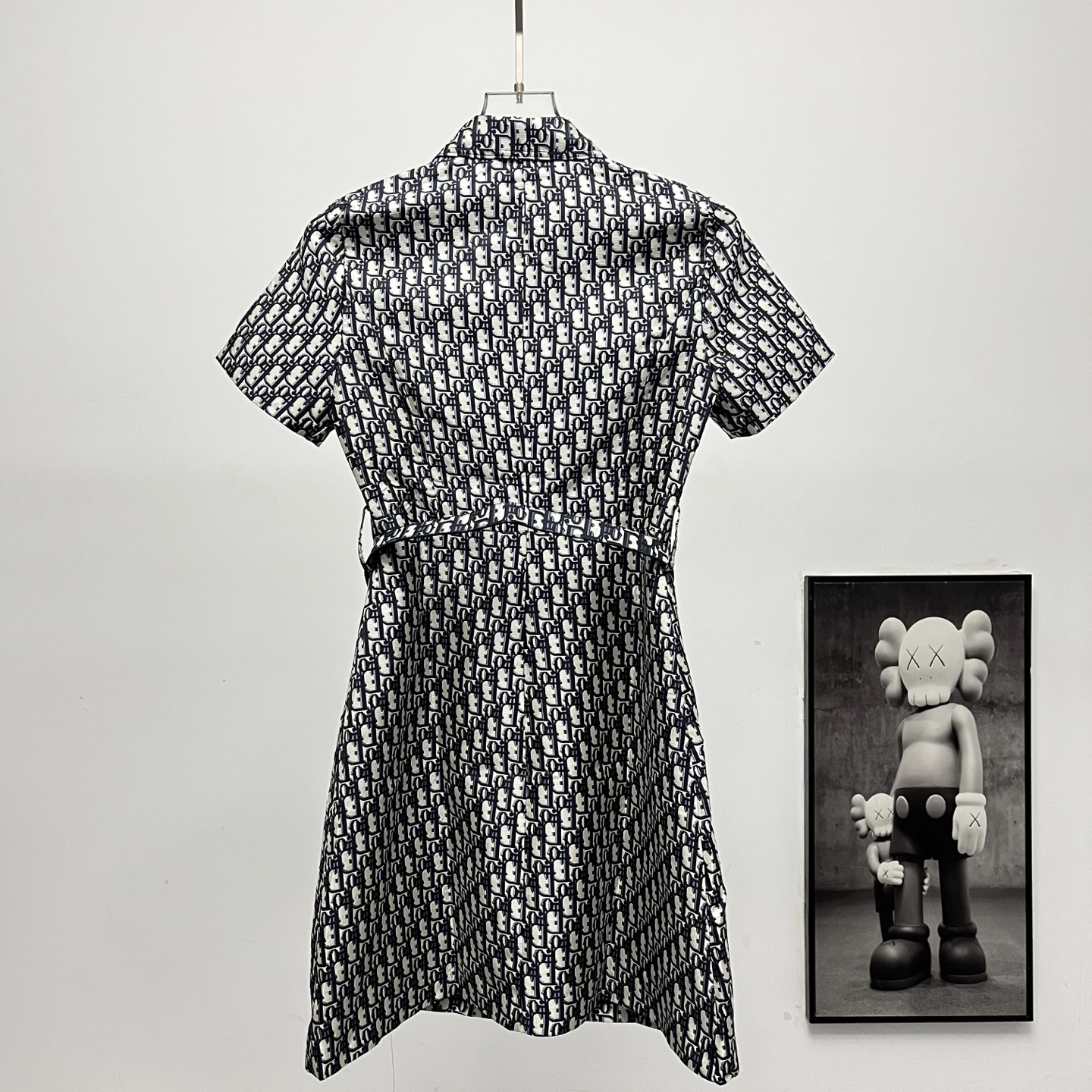 Dior/迪奥 25ss 老花满印收腰连衣裙-Chinese UA Cheap High Quatity Brand Clothes Bags handbags Sneakers wholesale wholesaler seller from China Factory suppliers Fashion Clothing Shoes best Quality Beautiful Price Dior/迪奥 25ss 老花满印收腰连衣裙