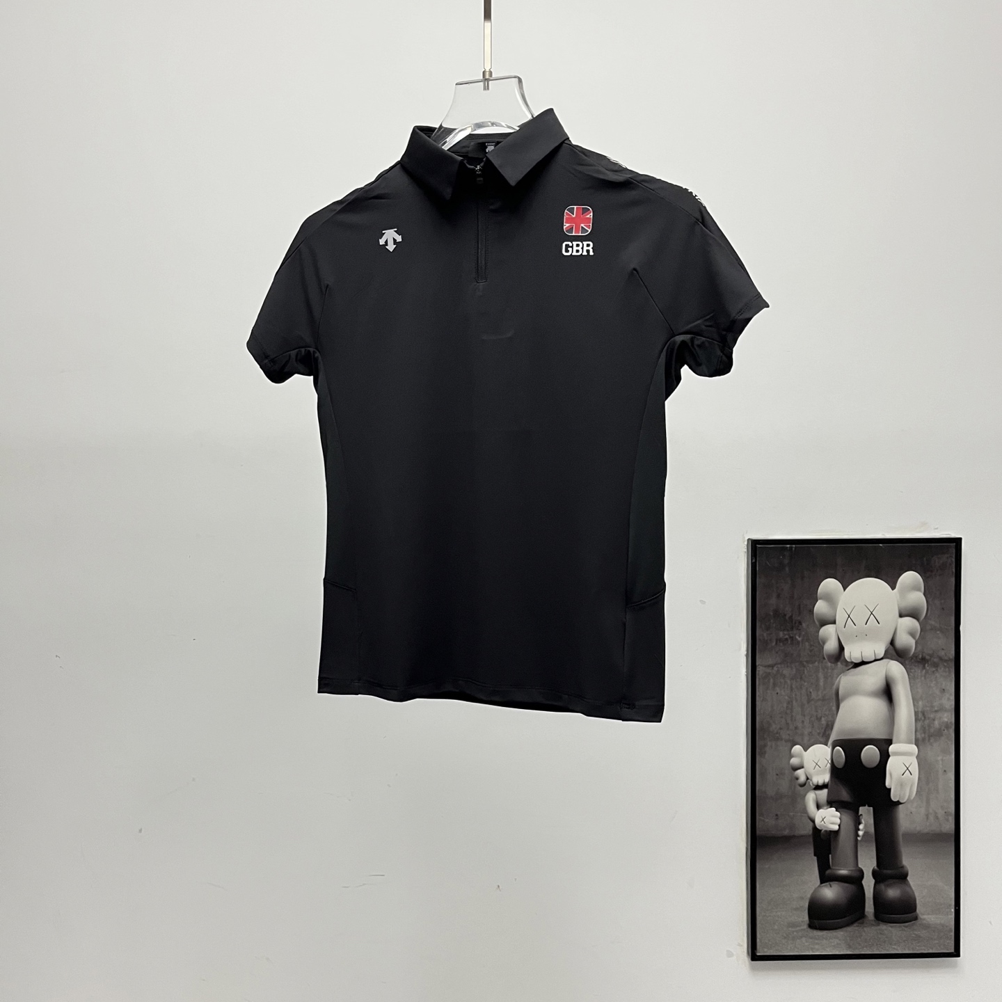 Descente丨迪桑特女款冰丝polo短袖 黑色 白色