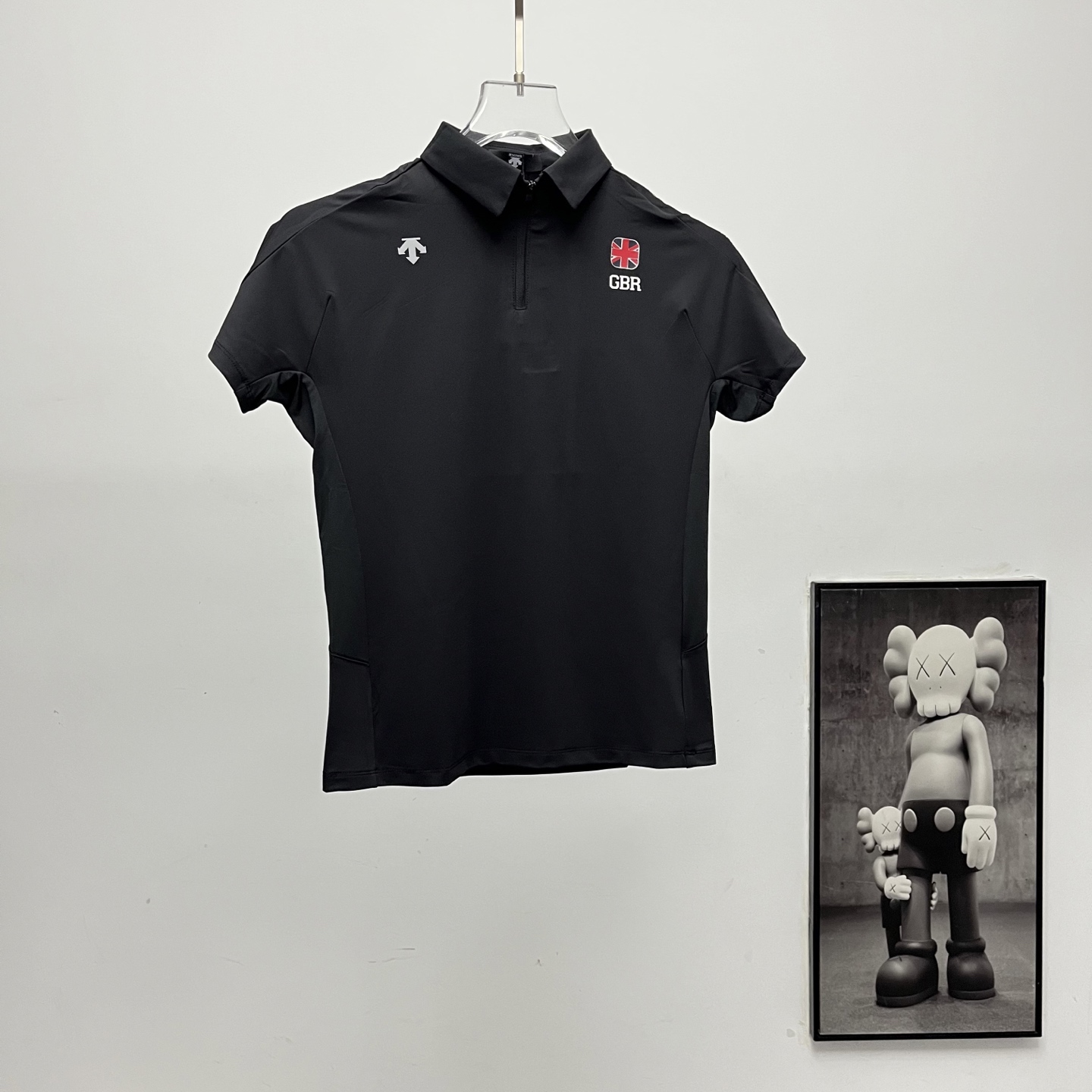 Descente丨迪桑特女款冰丝polo短袖 黑色 白色