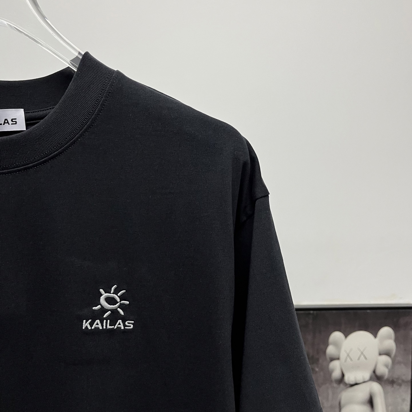 Kailas/凯乐石 25ss 小标刺绣Logo短袖T恤 黑色 白色