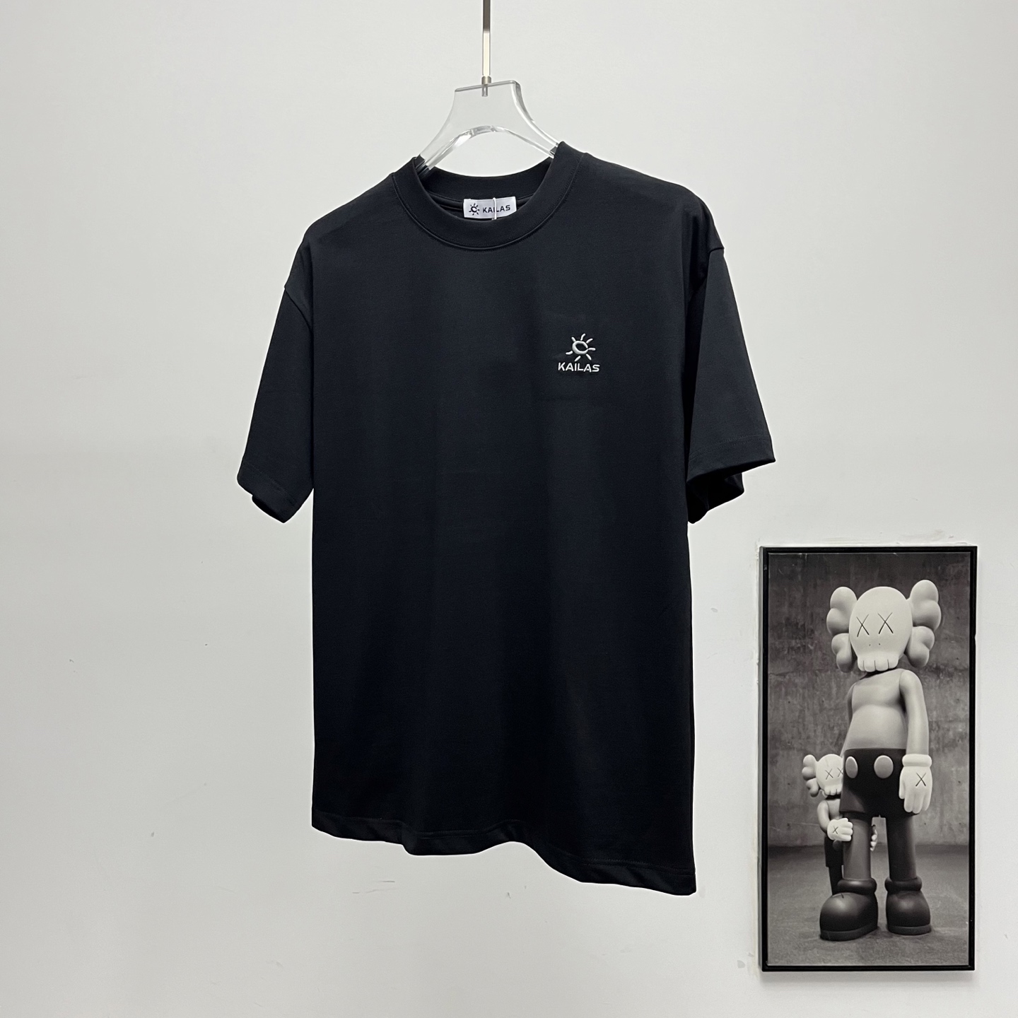 Kailas/凯乐石 25ss 小标刺绣Logo短袖T恤 黑色 白色