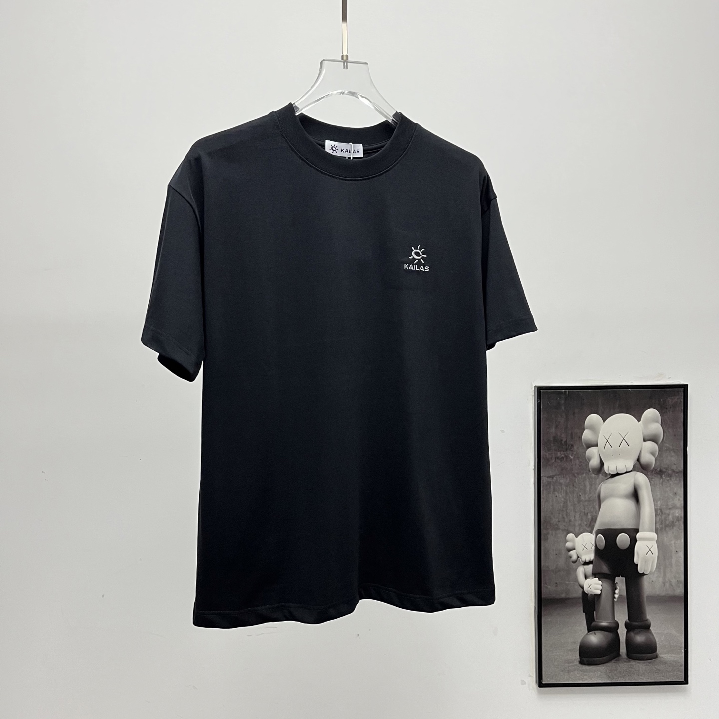 Kailas/凯乐石 25ss 小标刺绣Logo短袖T恤 黑色 白色