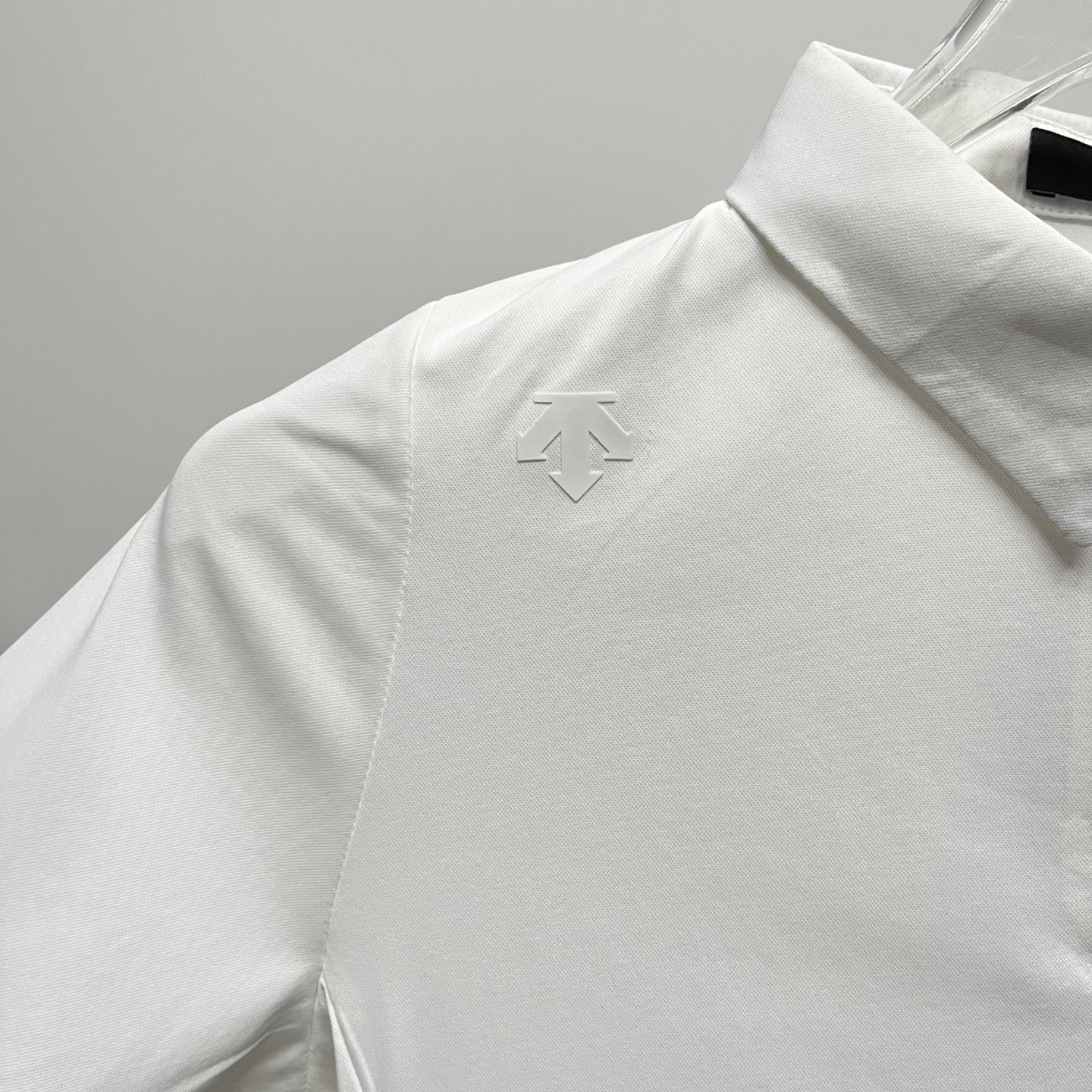 Descente/迪桑特 四色女款纯色polo短袖 黑色 白色 浅绿 浅蓝