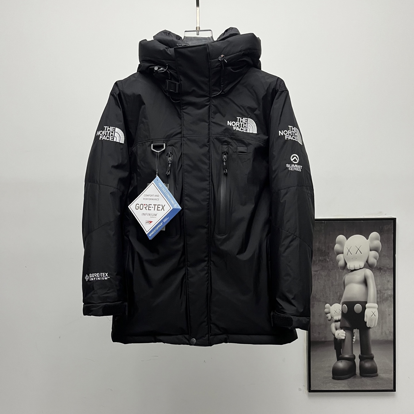 高端 TNF丨北面喜马拉雅多标一体连帽羽绒服