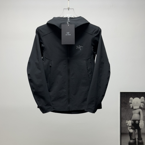 Video de toma real _ ARC'TERYX丨Archa'teryx Sudadera con capucha para mujer Soft Shell con capucha Talla: XS-X…
