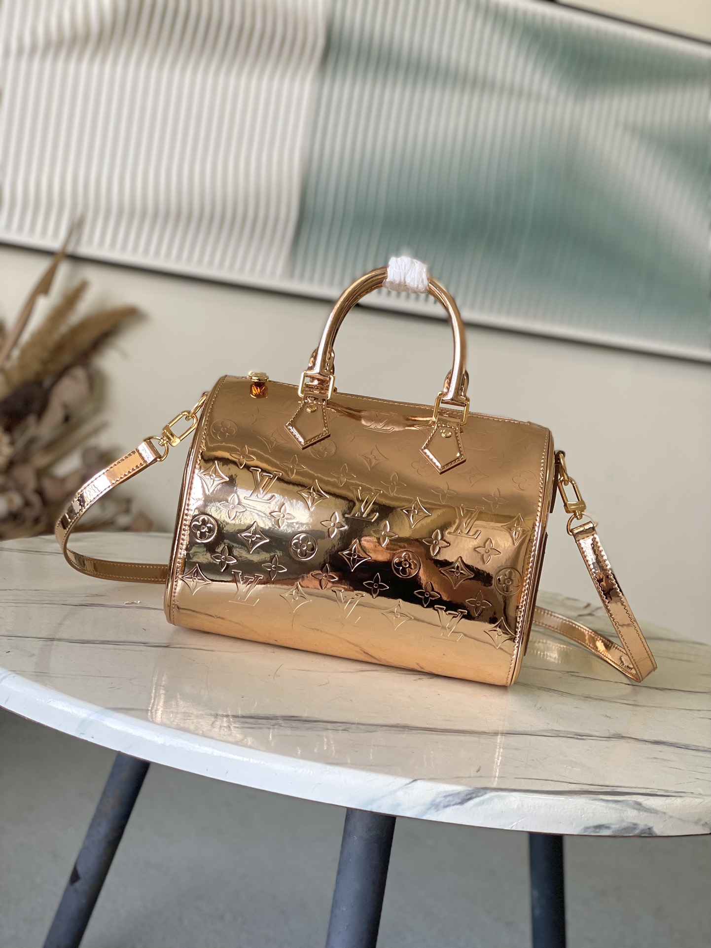 LV Style Beige Leather Bag Lookbook Reference image 1