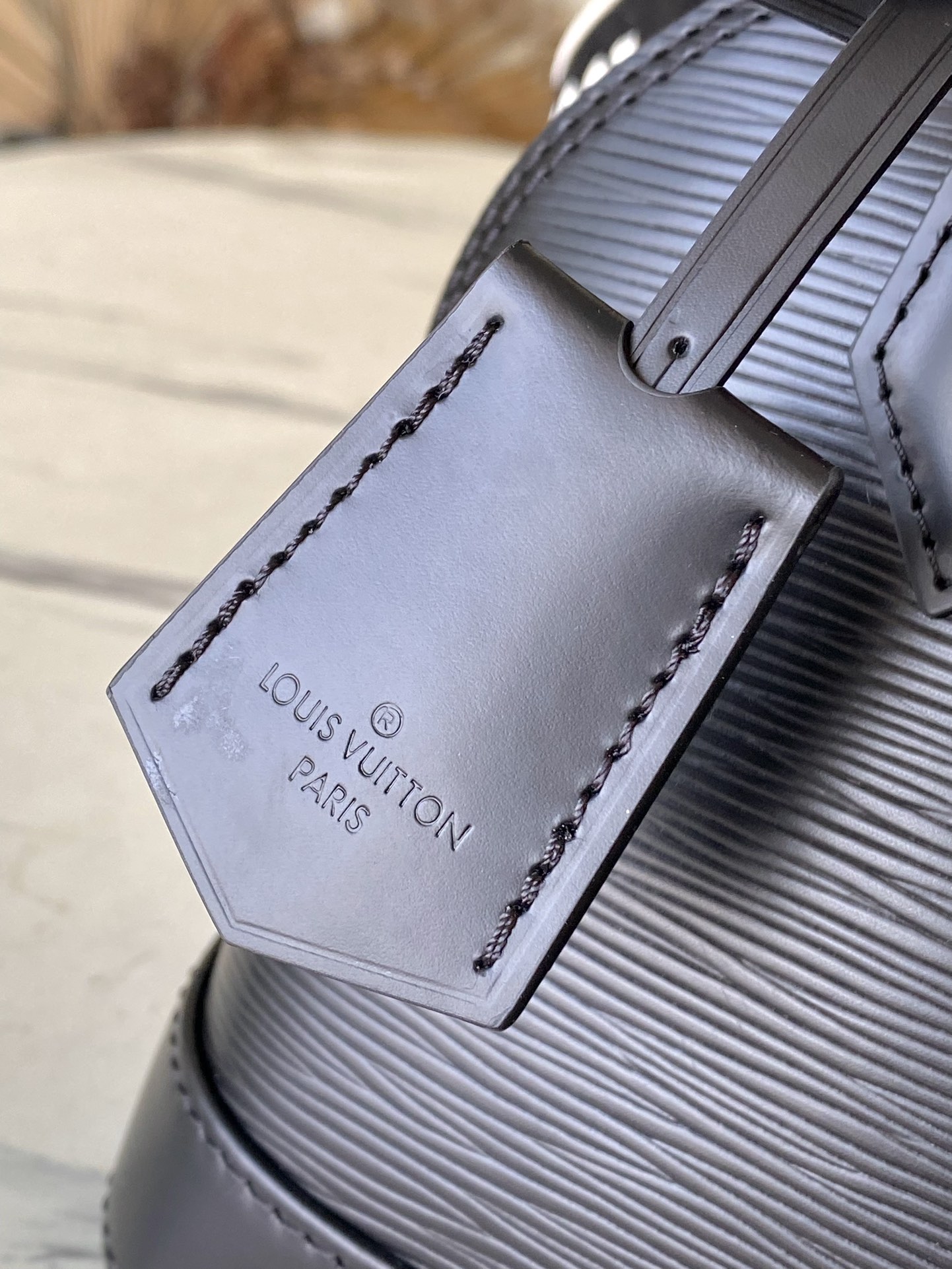 LV Style Black Leather Top Handle Bag style reference detail image 5 from source 759889