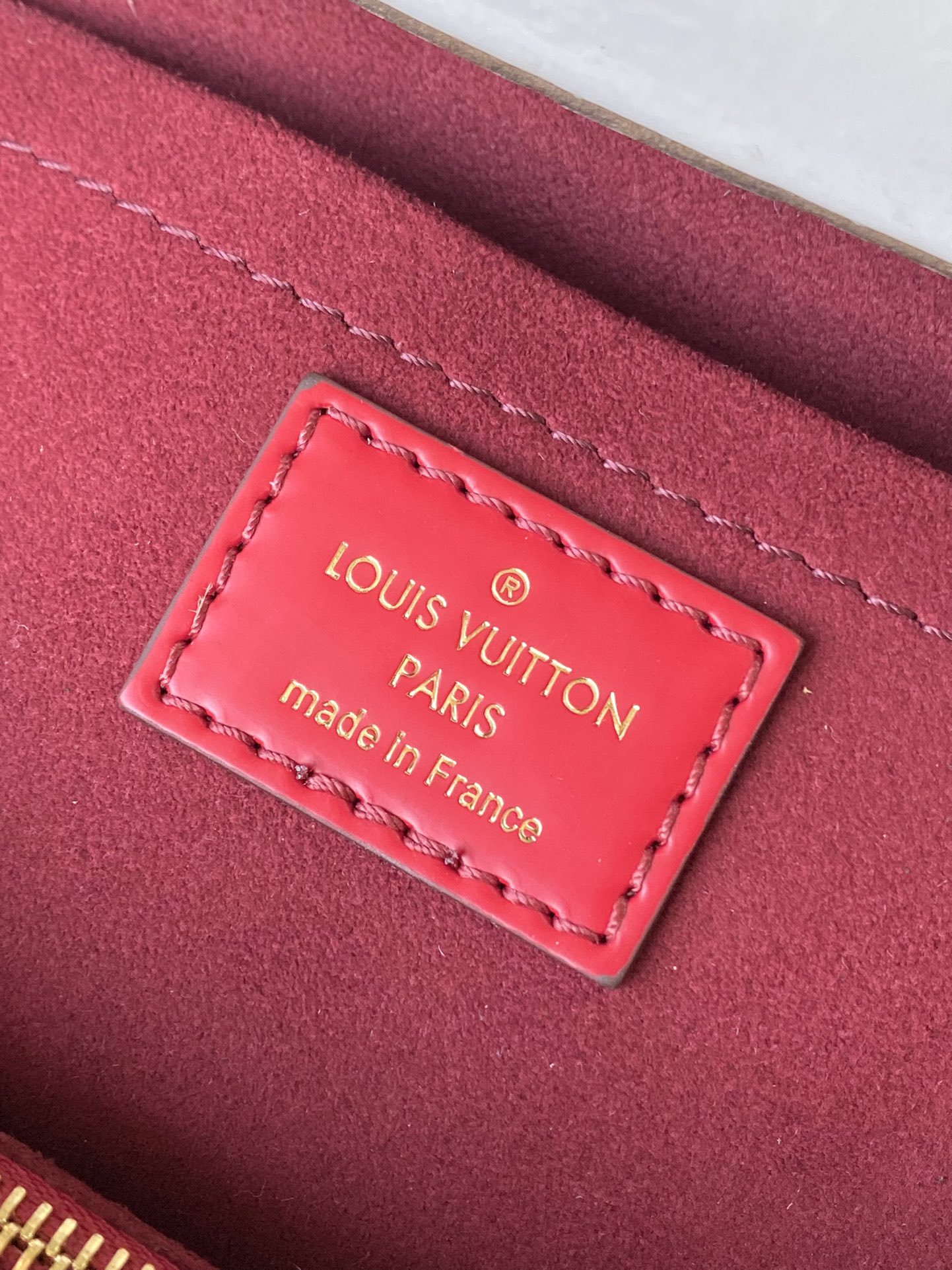 LV Style Beige Leather Shoulder Bag Bags Shoulder Bag detail image 9 from source 759893