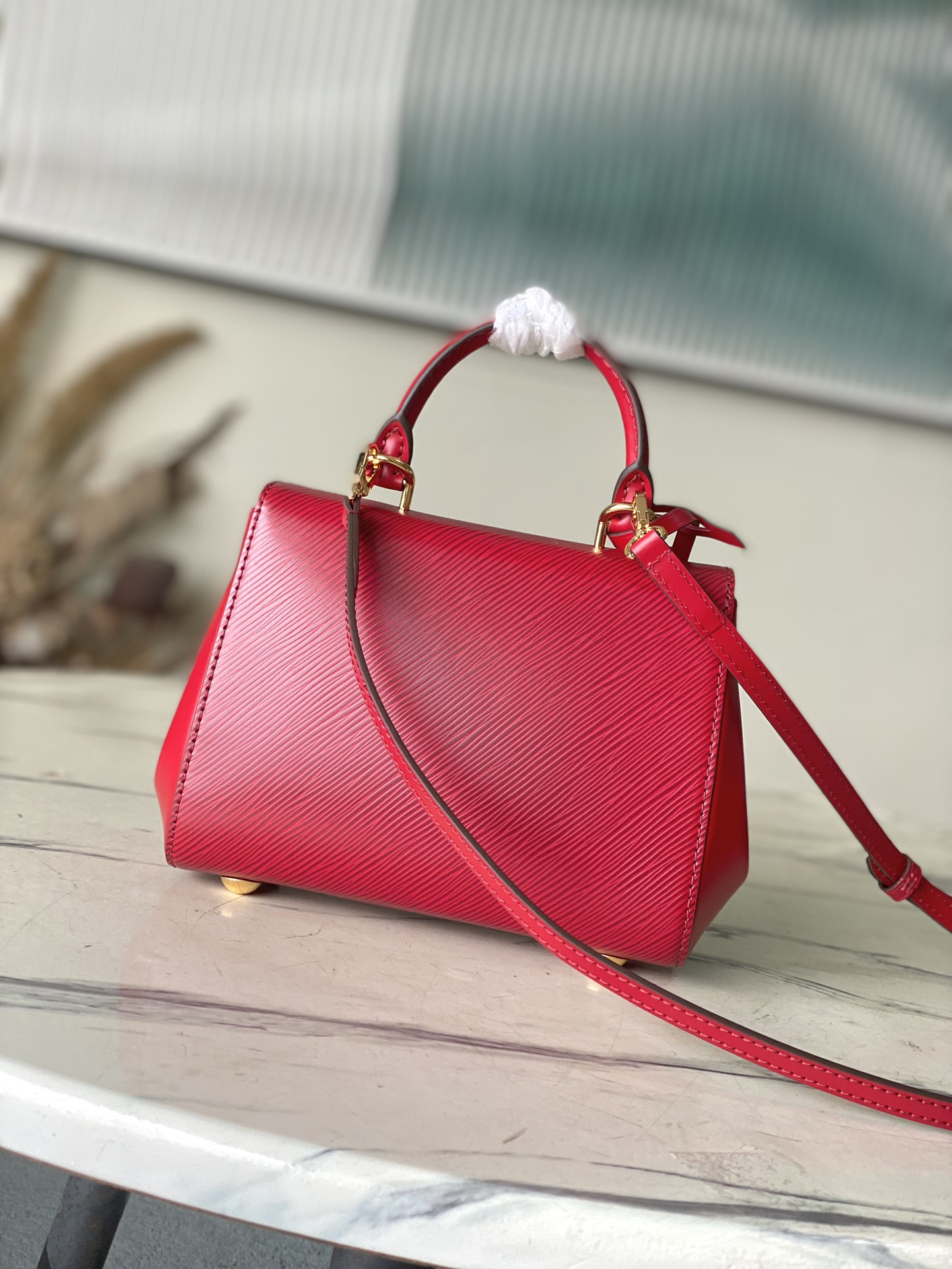 LV Style Beige Leather Shoulder Bag Bags Shoulder Bag detail image 3 from source 759893