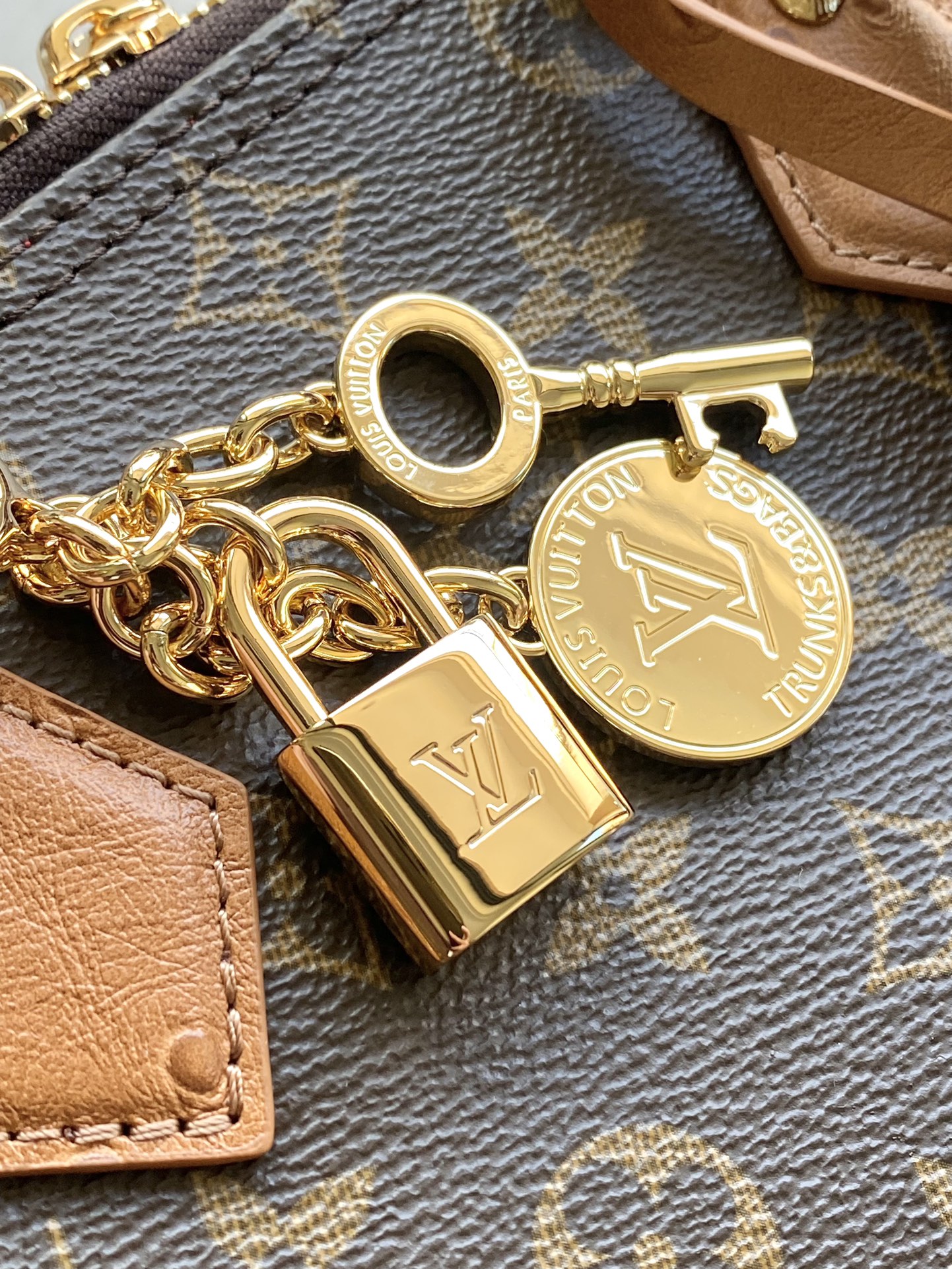 LV Style Leather Top Handle Bag style reference detail image 6 from source 770250