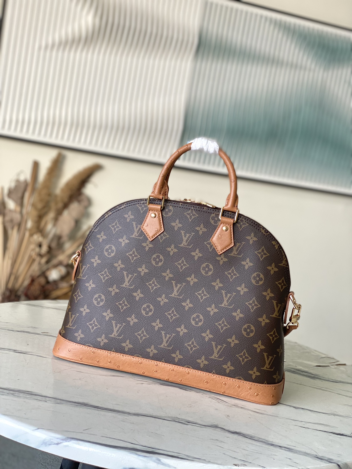 LV Style Leather Top Handle Bag style reference detail image 3 from source 770250