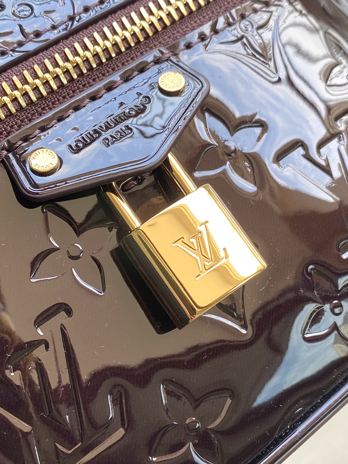 LV Style Brown Canvas Glasses Bags Glasses detail image 5 from source 765202