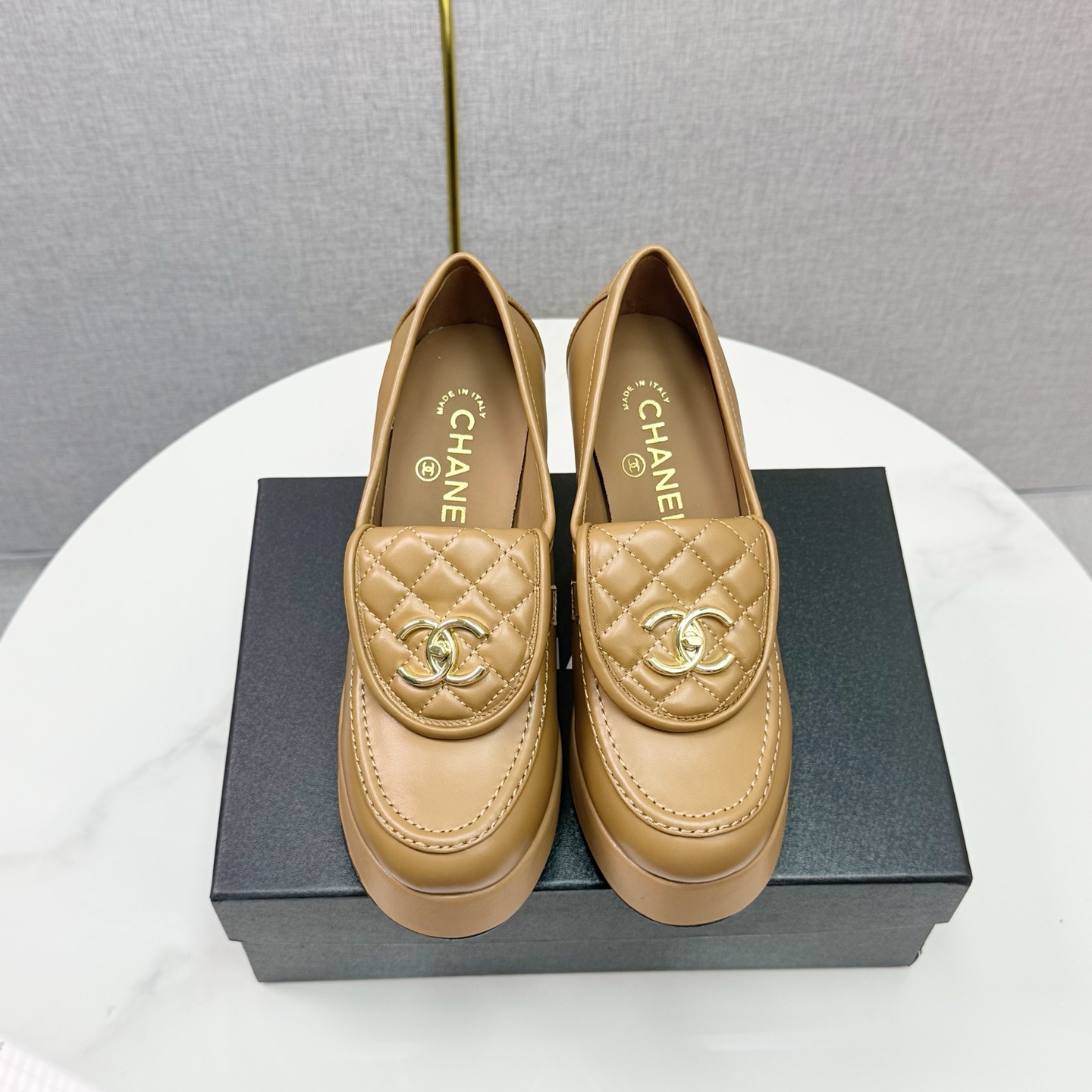 CHANE*｜Los clásicos mocasines con plataforma y tacón alto de Xiaooxiang✨ ¡Estos mocasines son simplemente el zapato soñ…