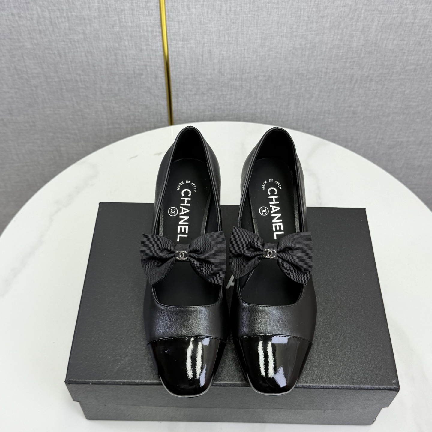 CHANE*｜Xiaoxiang 25P nuevo producto Los zapatos Mary Jane con lazo Double C son el código elegante escondido en los zap…