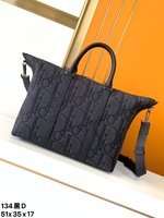 Dior 1:1
 Travel Bags Luxury Fake
 Black Cowhide Fashion