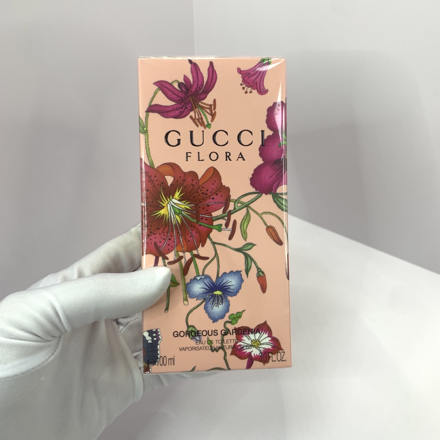 50! Perfume Gucci Flora 100ml botella rosa 🔜 foto real 📷 en stock❗️ Perfume Gucci Flora rosa 100ml ✔️ aroma floral af…