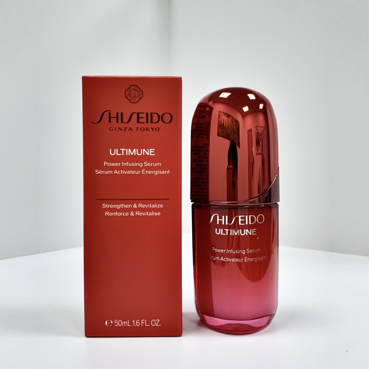 Esencia Shiseido Red Vitality 25 versión 50ml, Esencia Shiseido Red Vitality 25 versión 75ml, Esencia Shiseido Red Vita…