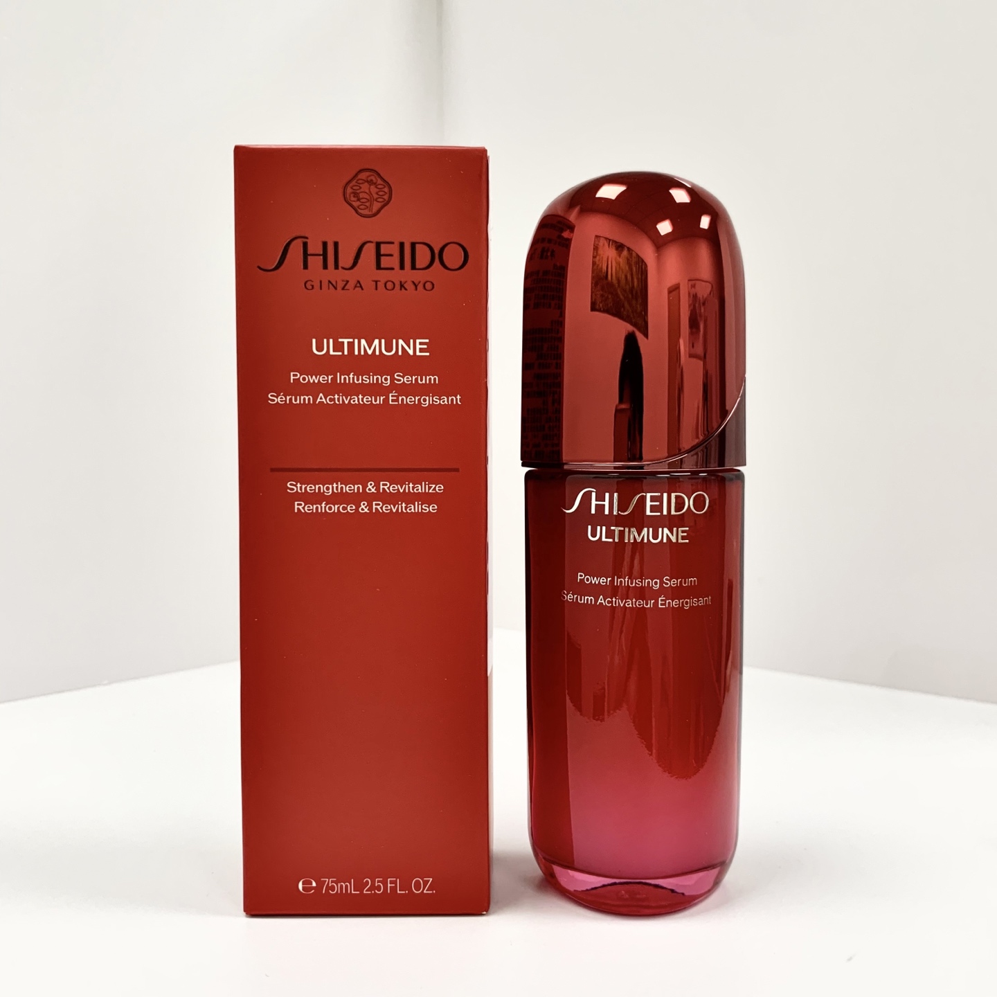 90包 ✍25版资生堂红腰子精华75ml🔜实拍📸现货❗️5076M编码!可配中文标✔️第四代资生堂红腰子精华来啦!红腰子精华4.0版 世界级首创记忆 T 细胞抗老精华——精准识别并清除老化细胞,新生 3000 万健康细胞. 珍稀山茶花籽精萃,促进胶原新生 珍稀山茶花朵,促进玻尿酸生成 高山高纯依克多因,深度修复防御细胞 效果:超速抗老、超速新生、超速防御,3 天皮肤更细腻,2 周紧致,4 周淡纹的好肌肤