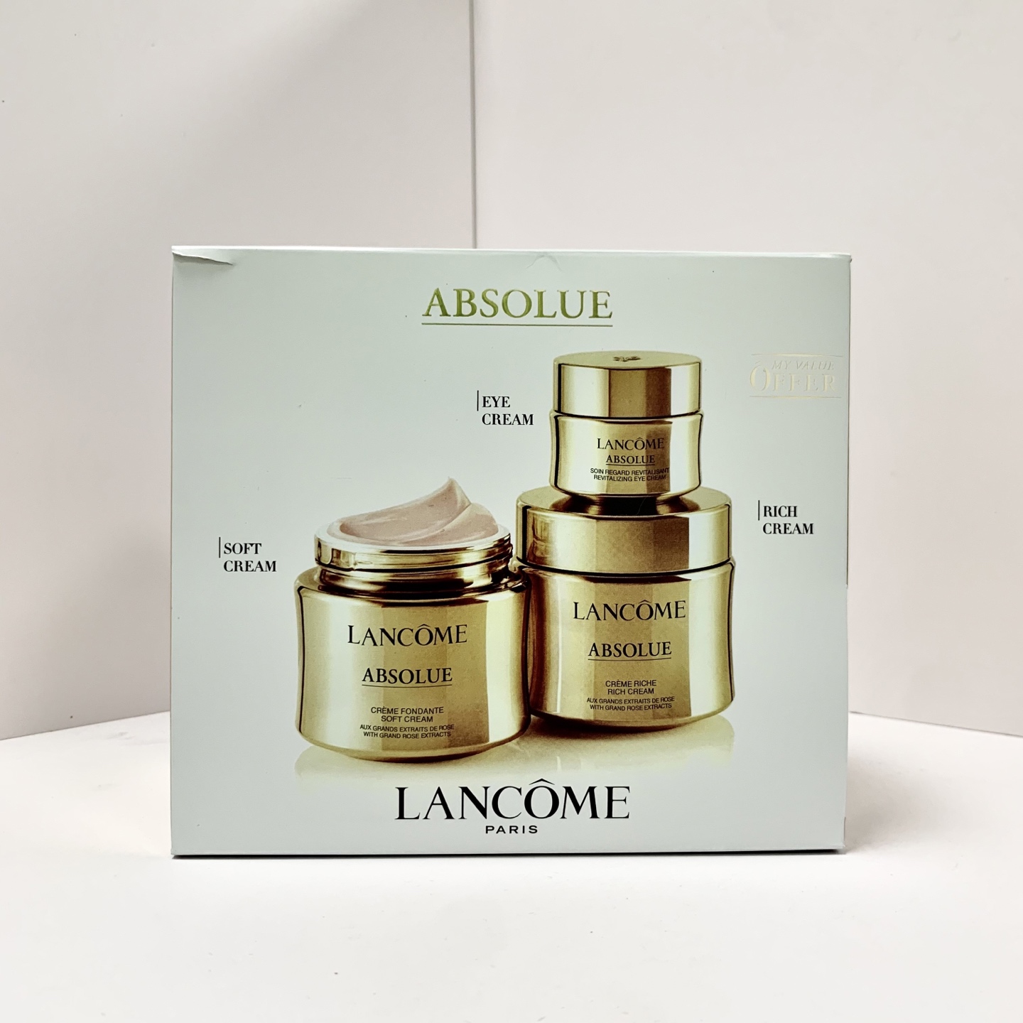 70! (Note in order: Lancôme Absolue face cream set of three) Lancôme Absolue face cream set of three🔜real photos📸in s…