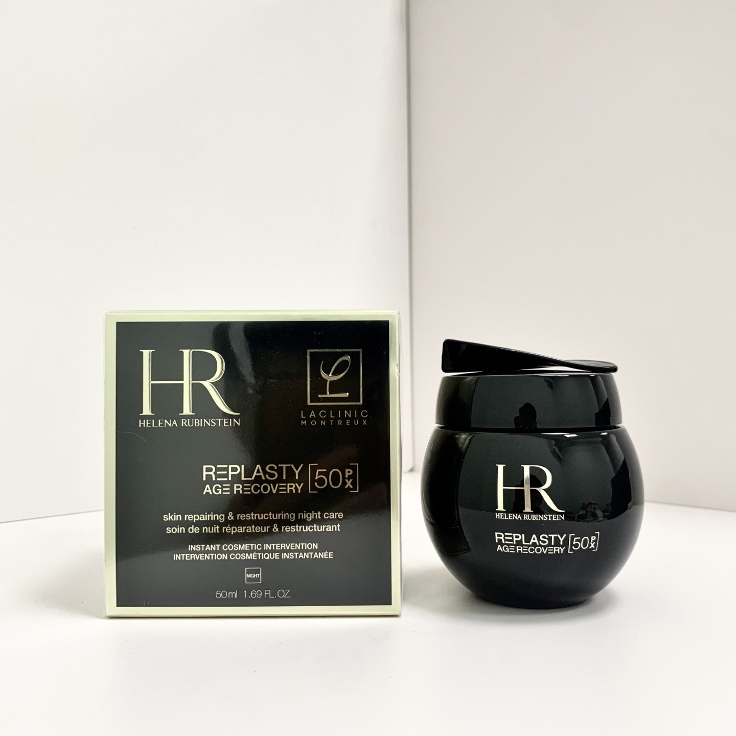 28 ¡Edición de lujo! (Nota en el pedido: Crema facial negra nueva versión de lujo 50ml) ✍Nueva HR Helena Rubinstein Cre…