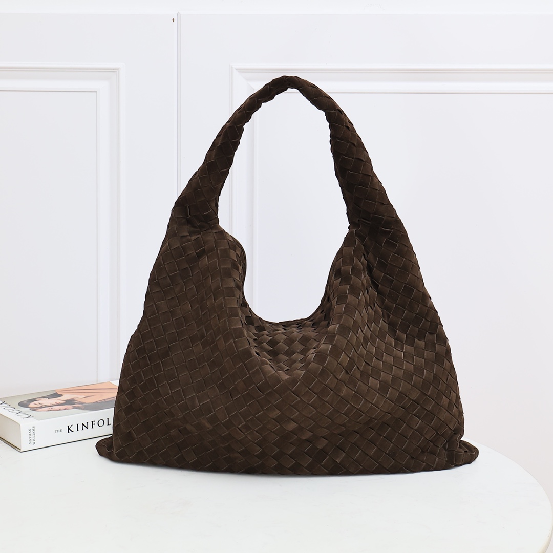 Bottega Veneta Cashmere Large Woven Handbag