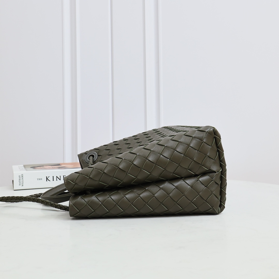 Bottega Veneta Style Beige Leather Top Handle Bag Bags Top Handle Bag detail image 3 from source 765998