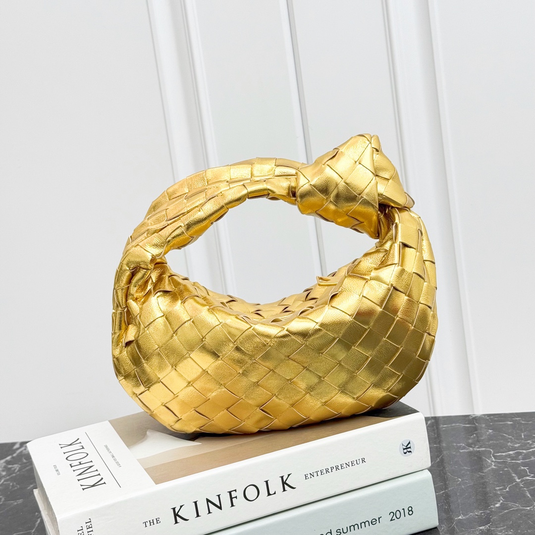 Bottega Veneta Intrecciato Lambskin Knot Hobo Bag