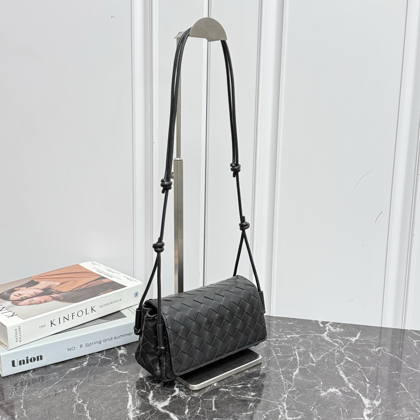 Bottega Veneta Intrecciato Crossbody Clutch Bag