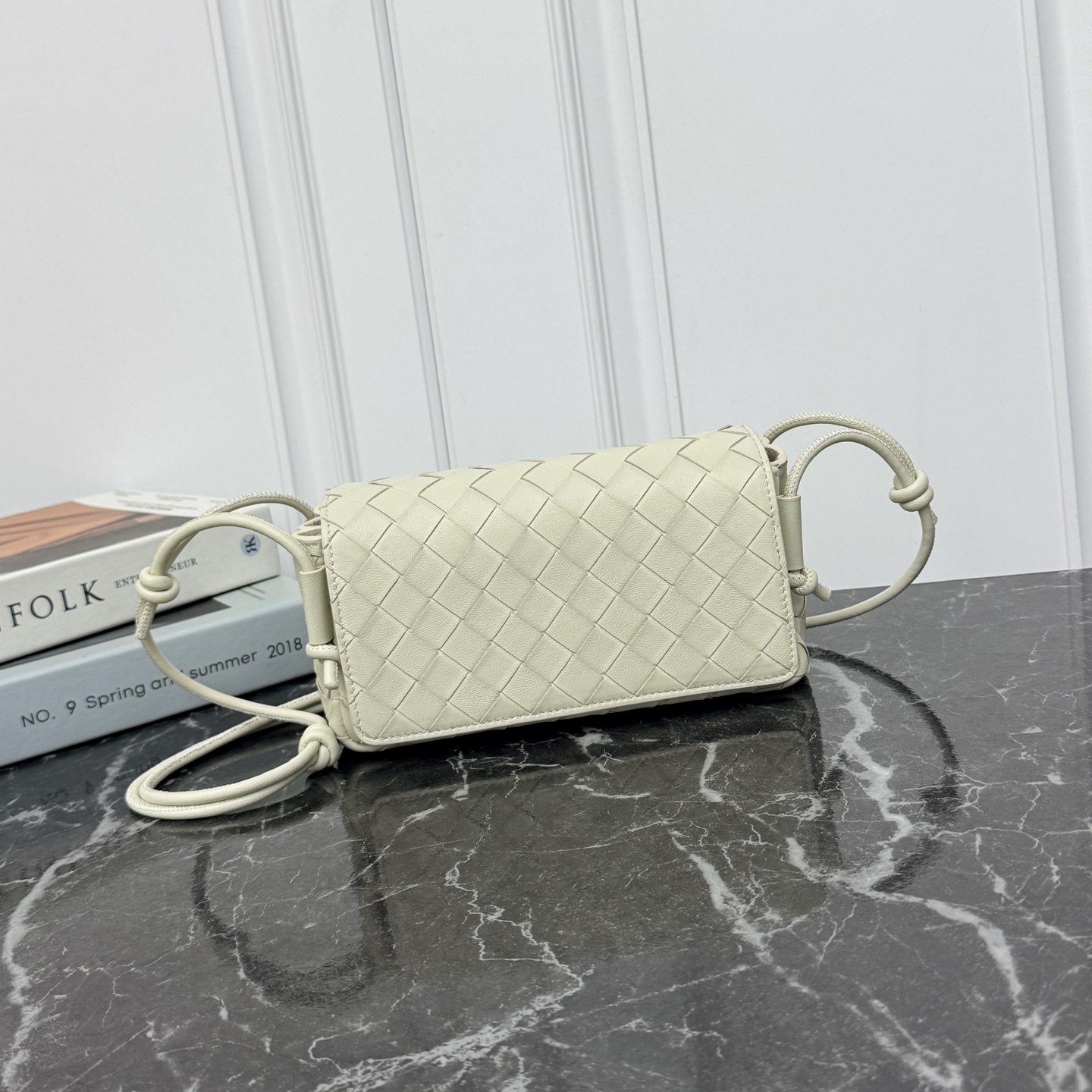 Bottega Veneta Intrecciato Crossbody Clutch Bag