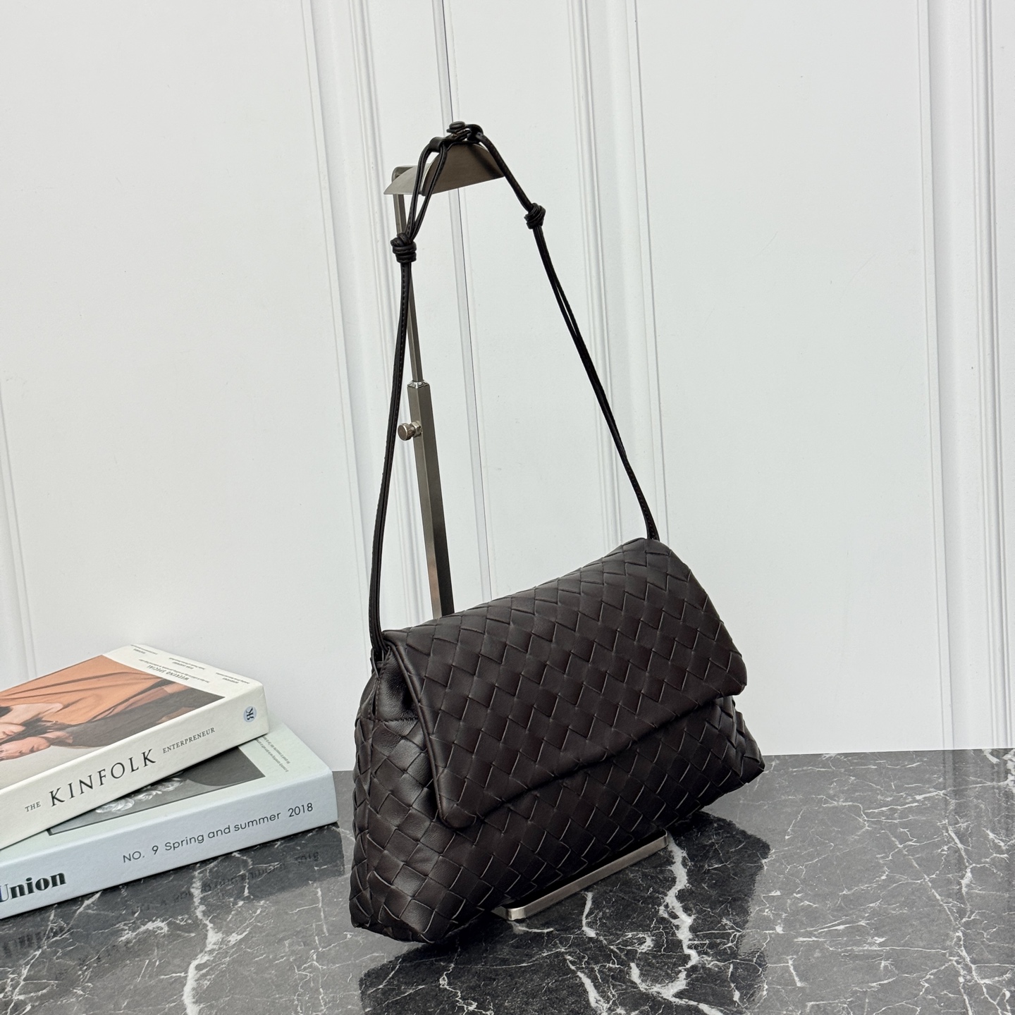 Bottega Veneta Style Brown Crossbody Bag style reference detail image 1 from source 771823