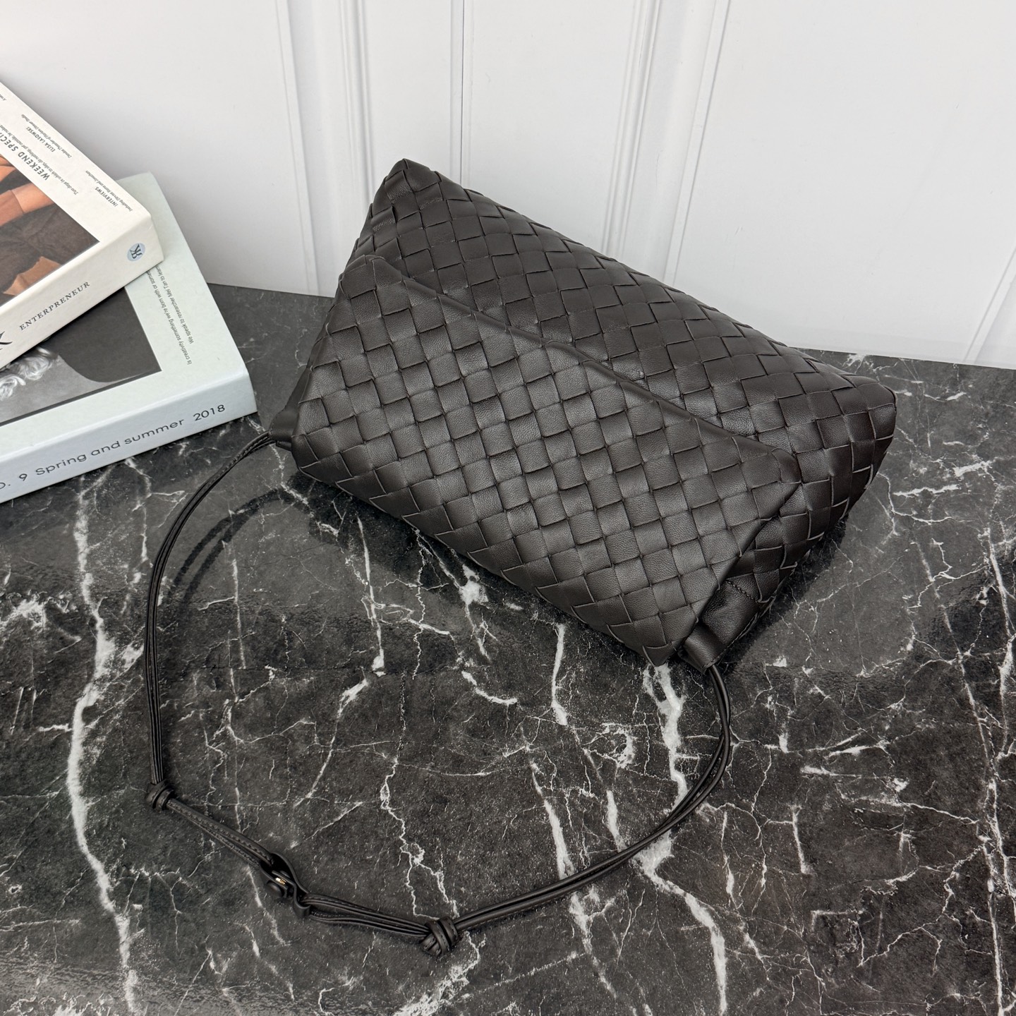 Bottega Veneta Style Brown Crossbody Bag style reference detail image 5 from source 771823