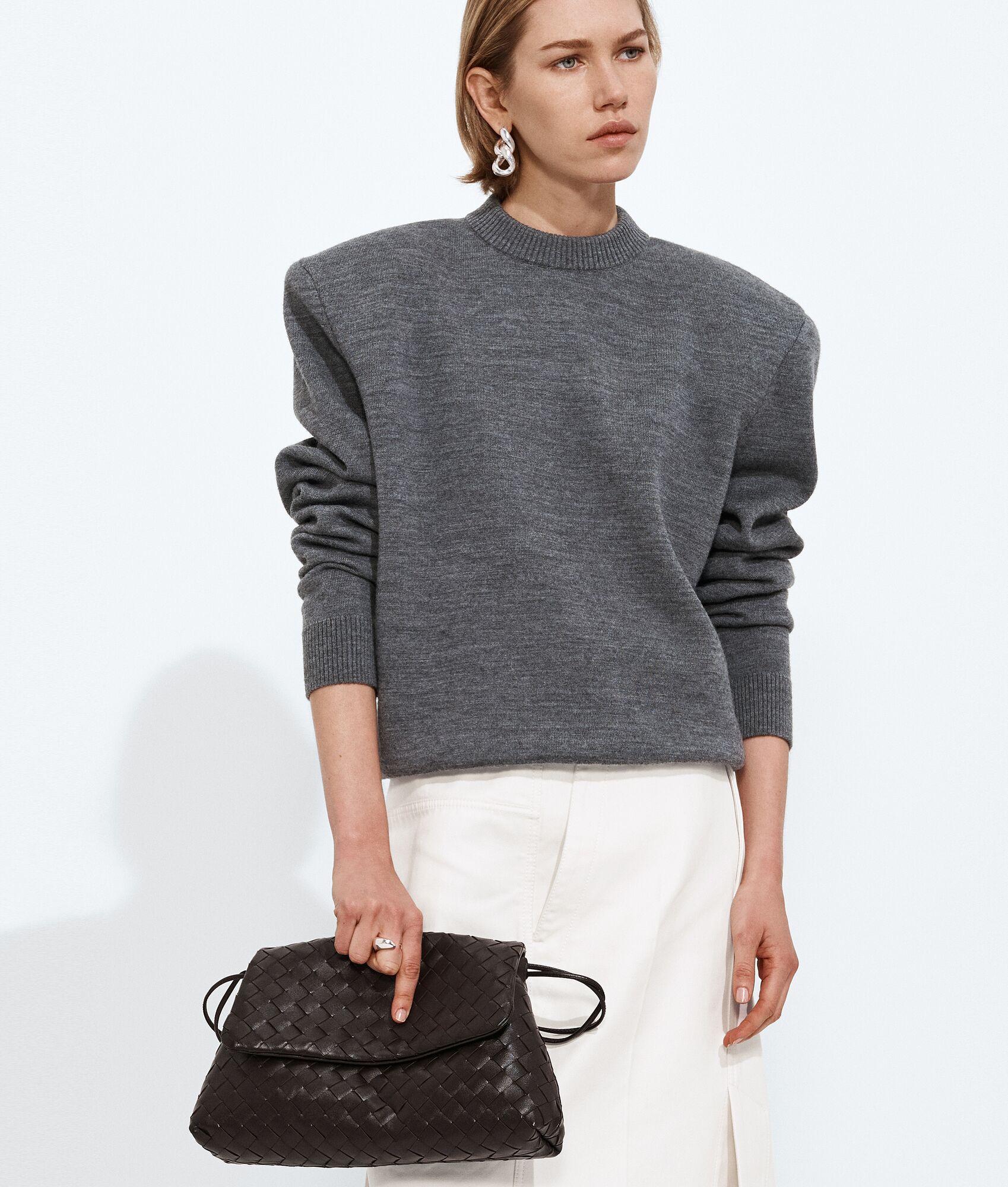 Bottega Veneta Style Brown Crossbody Bag style reference detail image 8 from source 771823