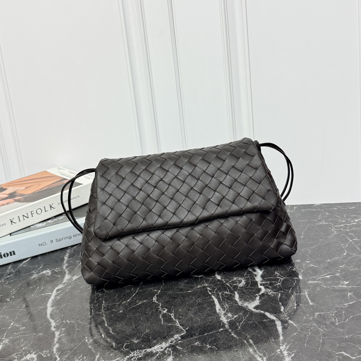 Bottega Veneta Style Brown Crossbody Bag style reference detail image 2 from source 771823