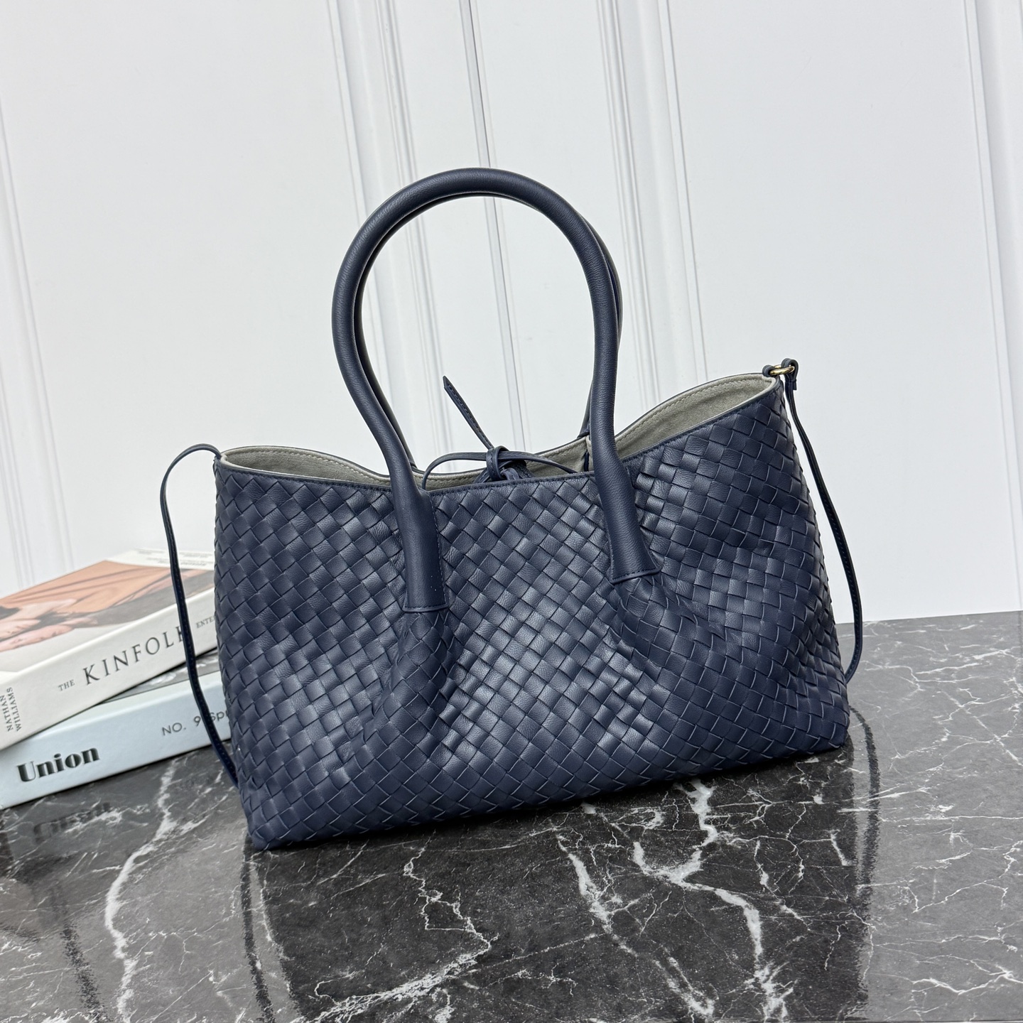 Bottega Veneta Intrecciato Reversible Tote Bag