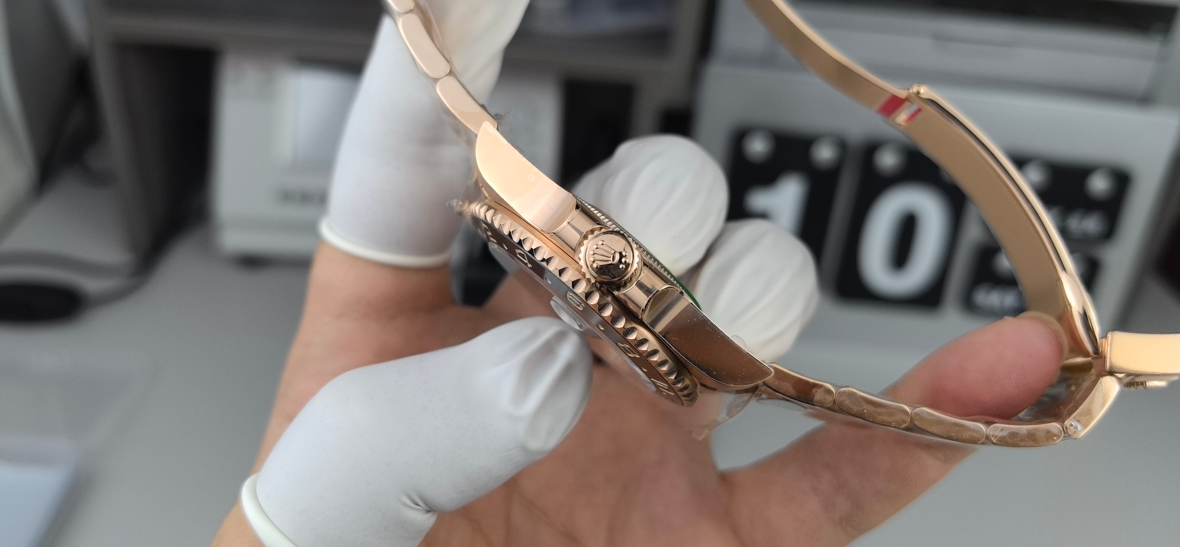 EWE新品三株玫金格林石头面