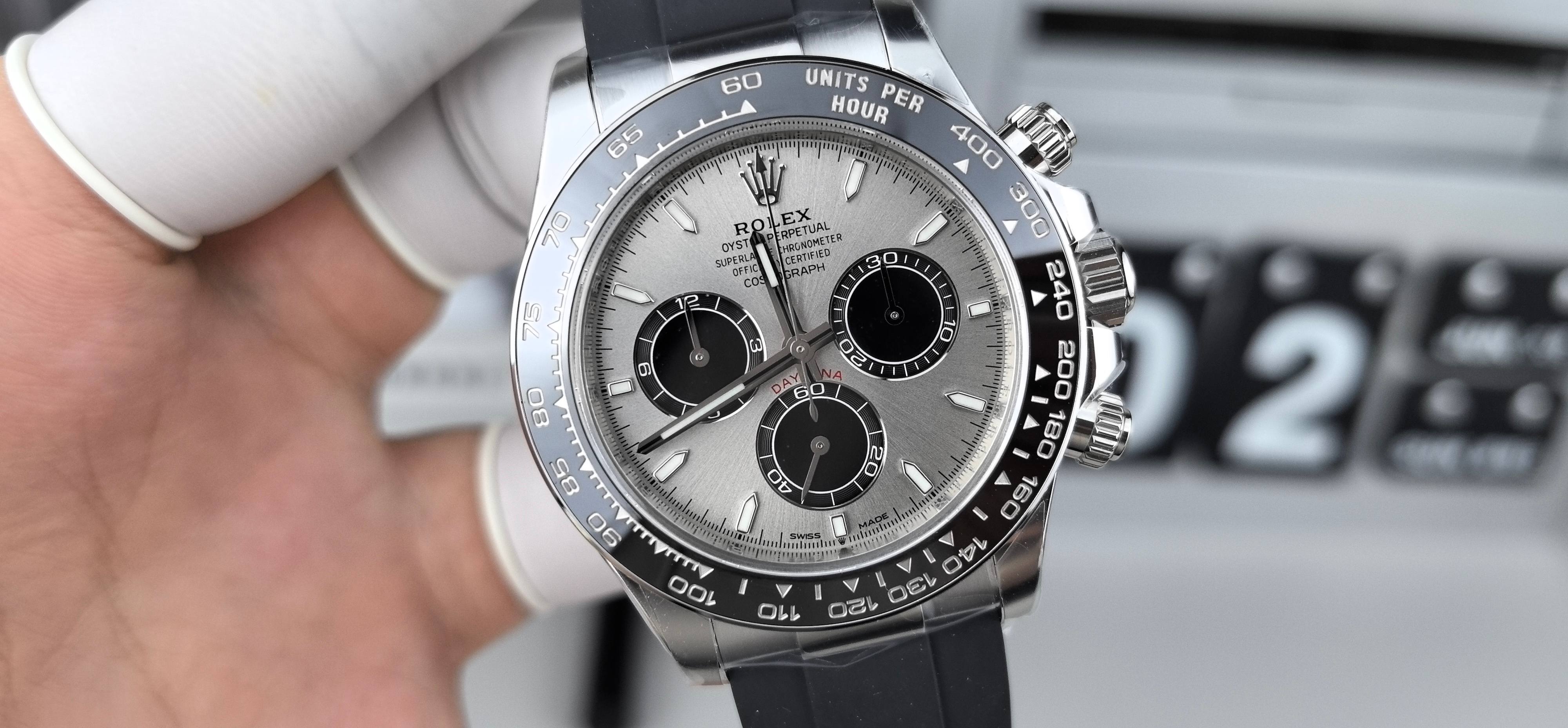 NO:387749,C4131 gray rubber di,19860909正C4131灰胶迪,,Watch