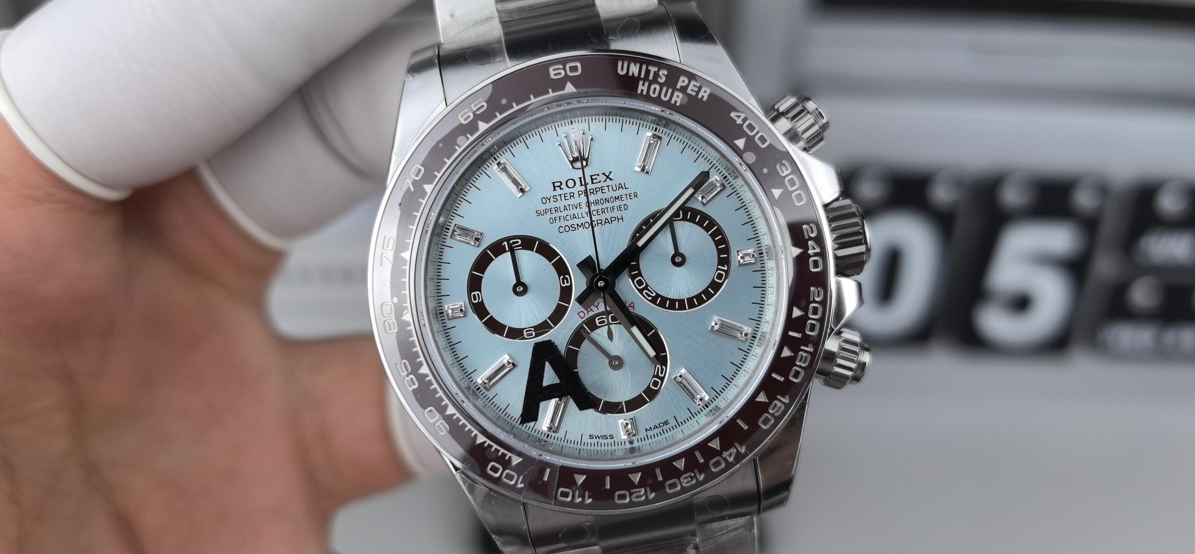 NO:389333,VS counterweight 4131 rock candy ice Landi,19860909VS配重4131冰糖冰蓝迪,,Watch