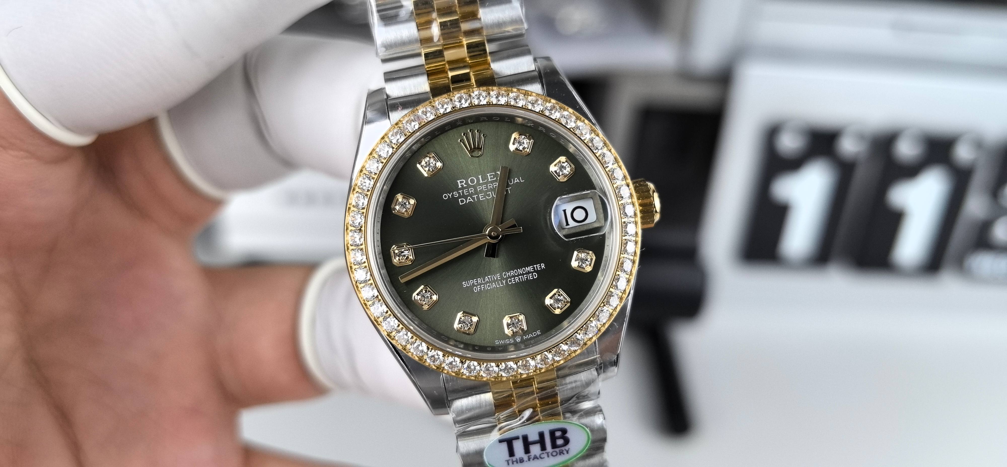 NO:389397,THB single row drill 31 green diamond log 2236 machine,19860909THB单排钻31绿钻日志2236机,,Watch