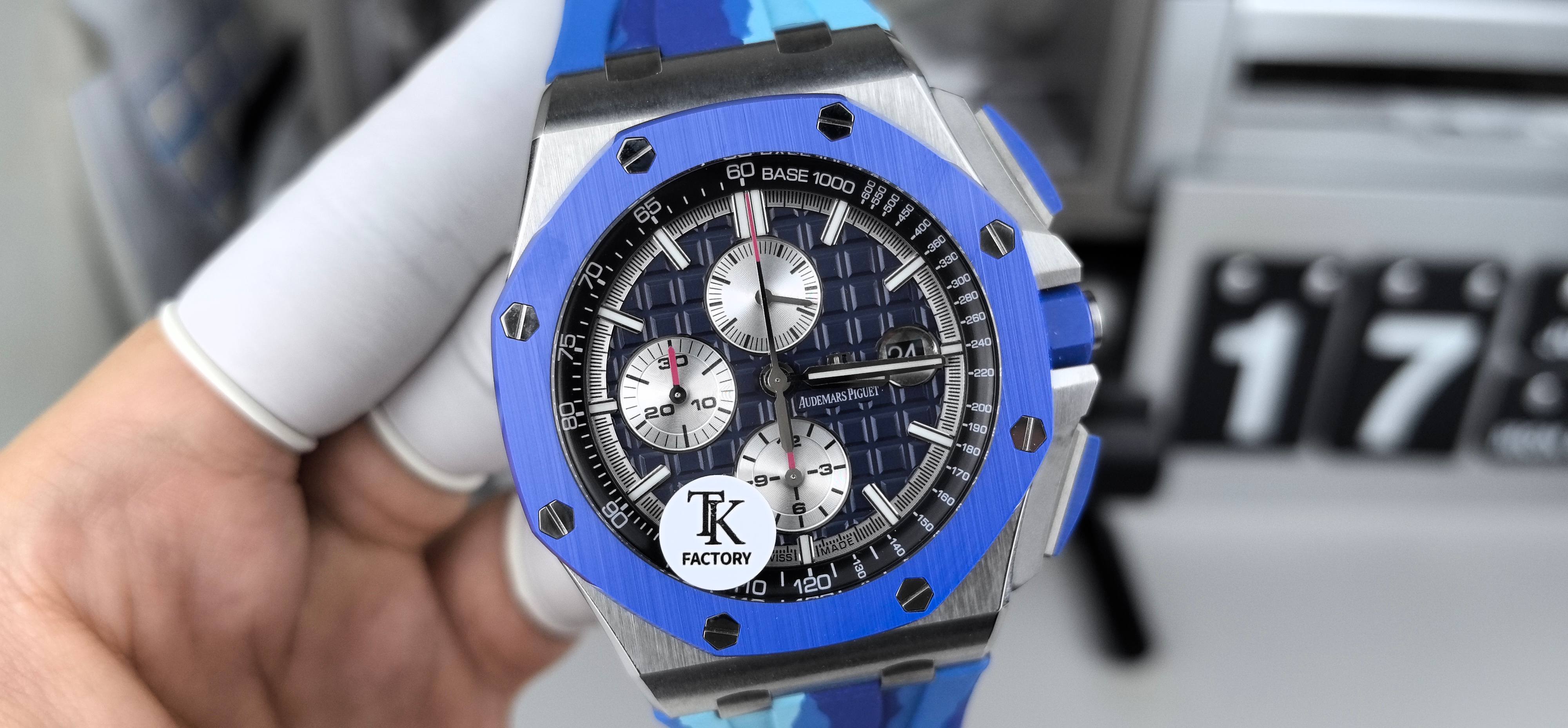 NO:391411,TK26400 military blue steel blue surface,19860909TK26400军蓝钢蓝面,,Watch