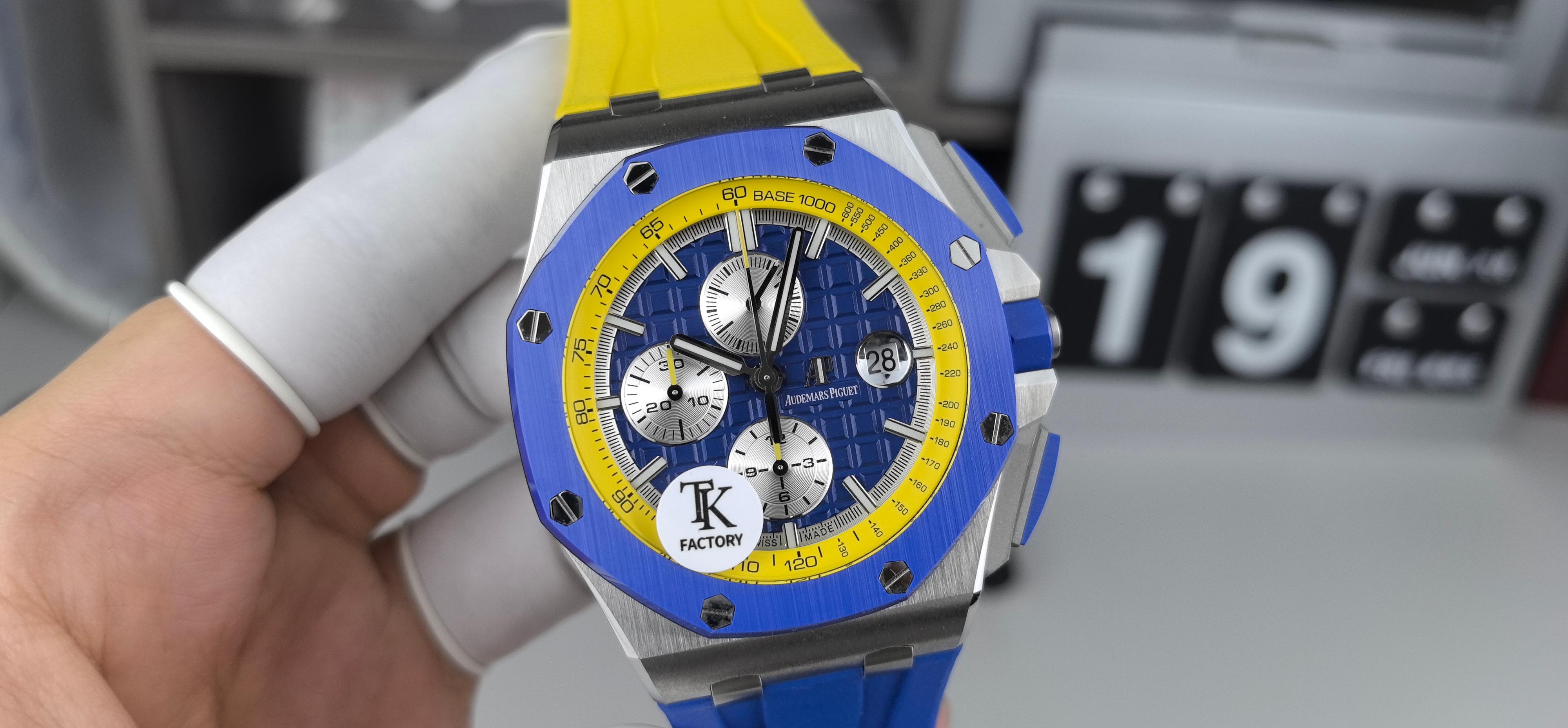 NO:391508,TK26400 yellow and blue matching,19860909TK26400黄蓝配,,Watch