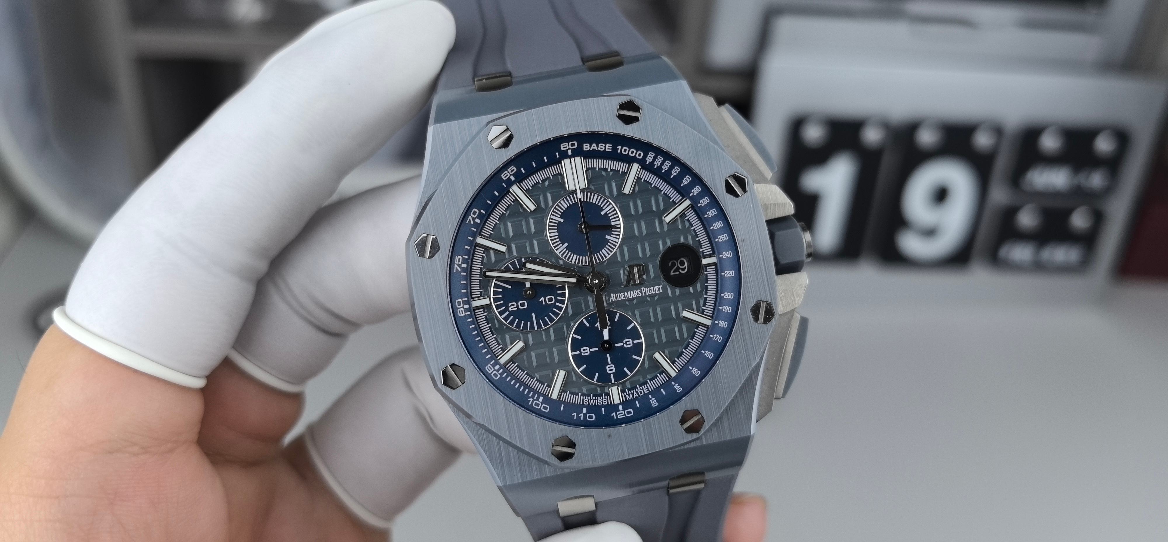 NO:391514,AJ26400 high-end blue with gray,19860909AJ26400高级蓝配灰,,Watch