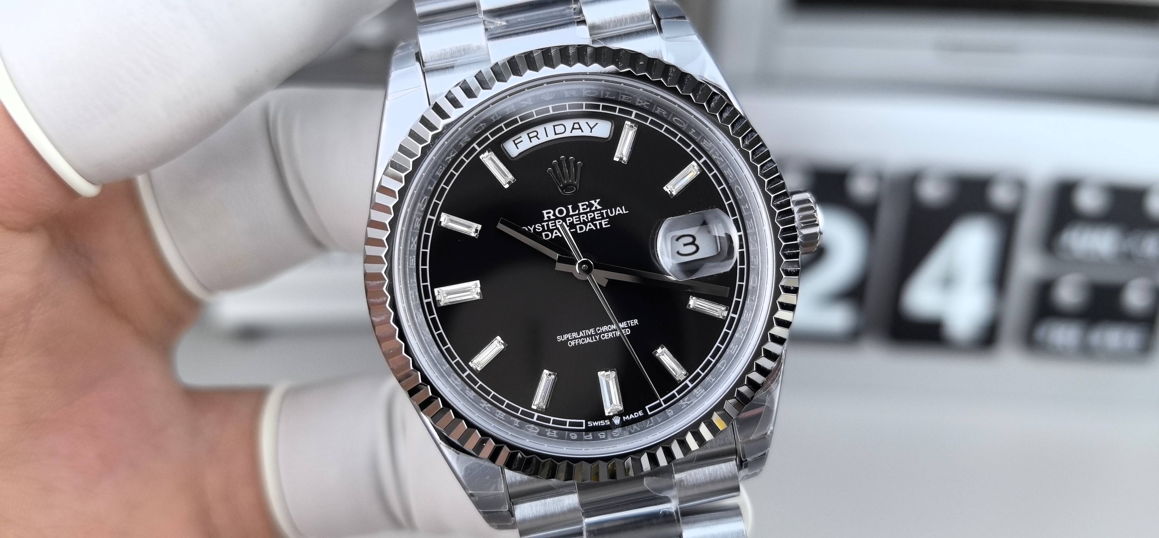 NO:391490,CBD40 Platinum Black and White Sugar Counterweight Gr,19860909CBD40白金黑白糖配重克,,Watch