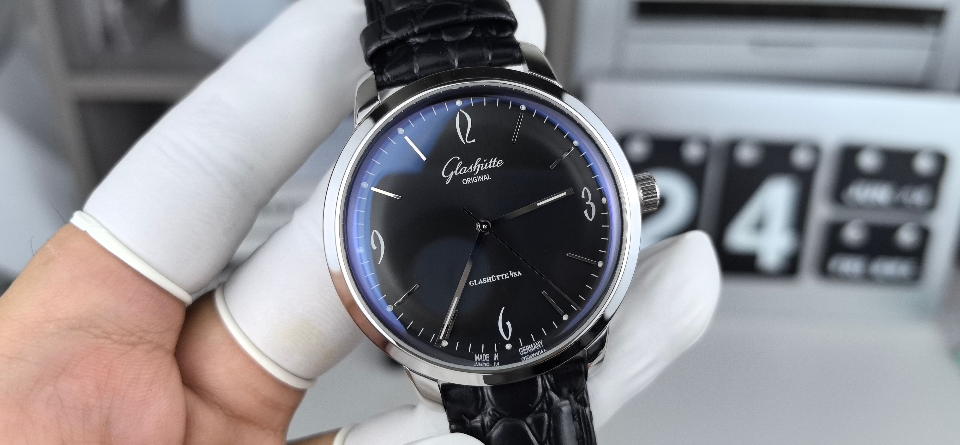 NO:391497,TW Glashutte 60th Anniversary Retro Black, Glashutte19860909TW格拉苏蒂60周年复古黑,,glashutte,Watch