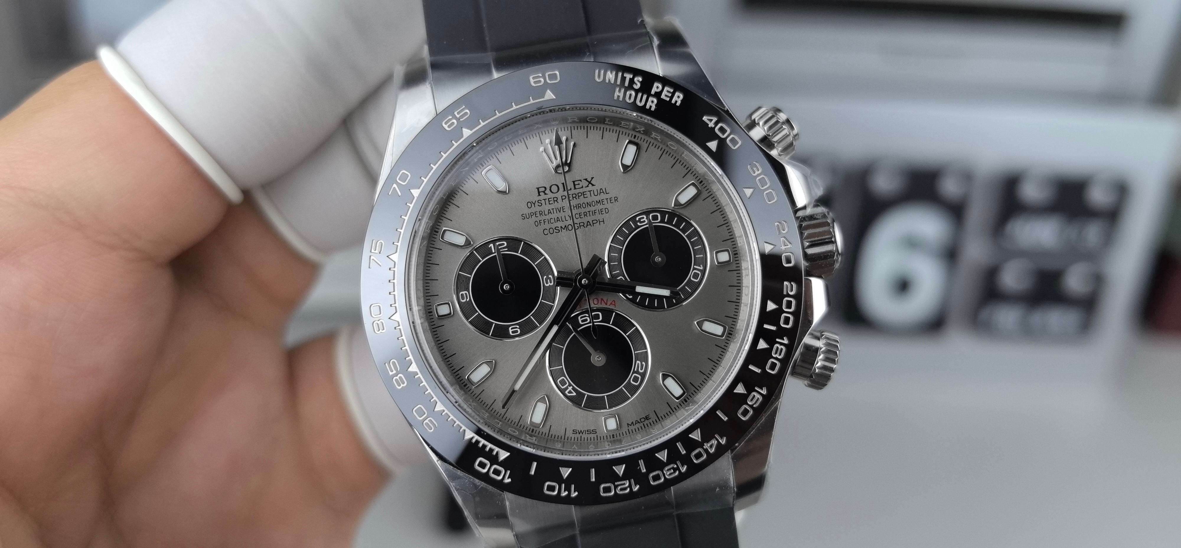 NO:389741,C gray rubber di,19860909正C灰胶迪,,Watch