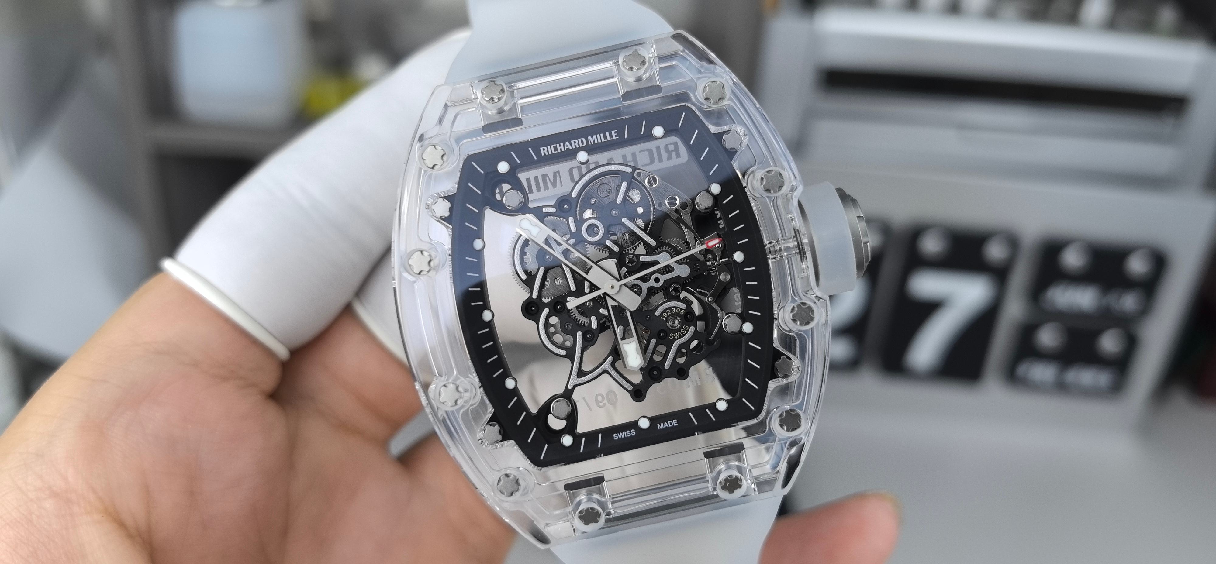 NO:389799,S crystal black RM Dandong all-in-one machine,19860909S水晶黑RM丹东一体机,,Watch