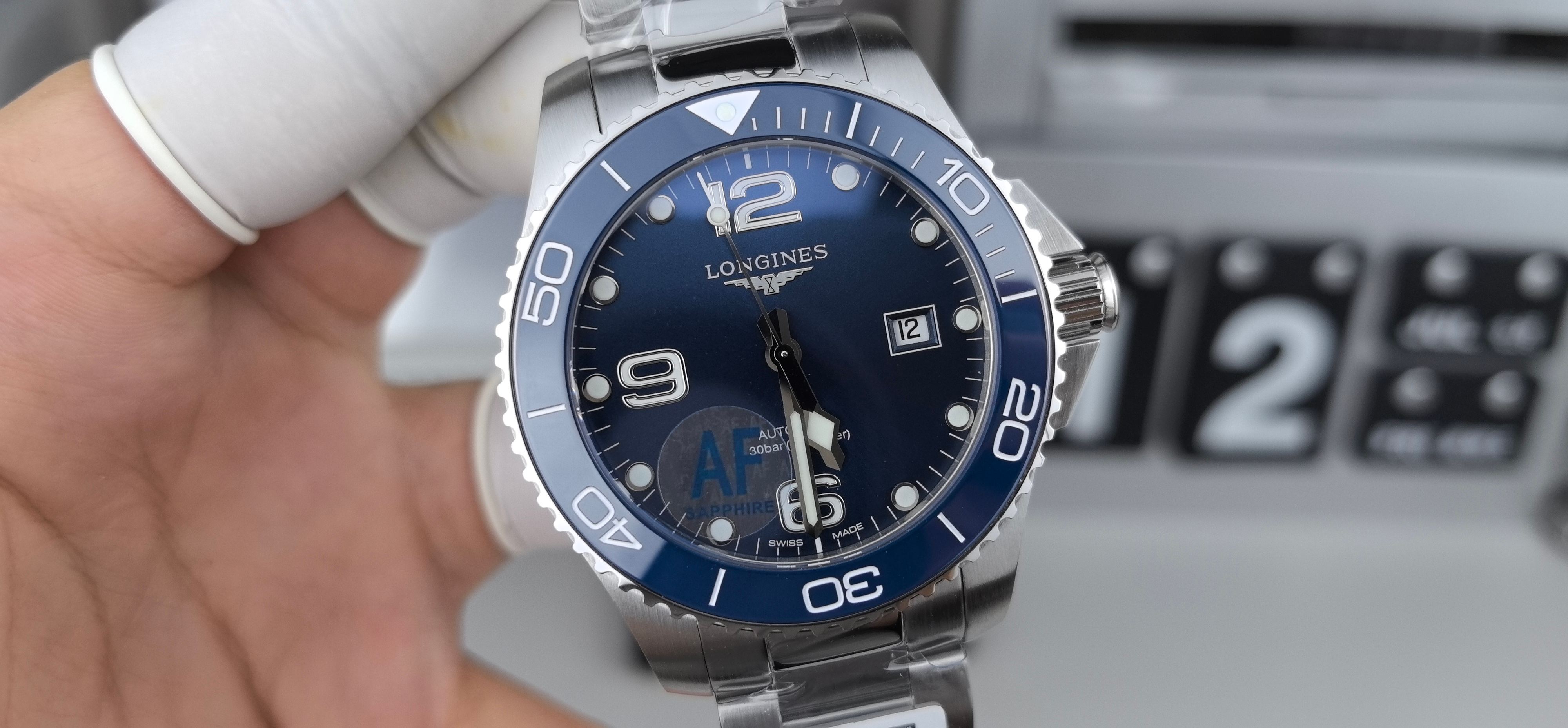 NO:389889,AF43 blue-faced Concas steel belt style,19860909AF43蓝面康卡斯钢带款,,Watch