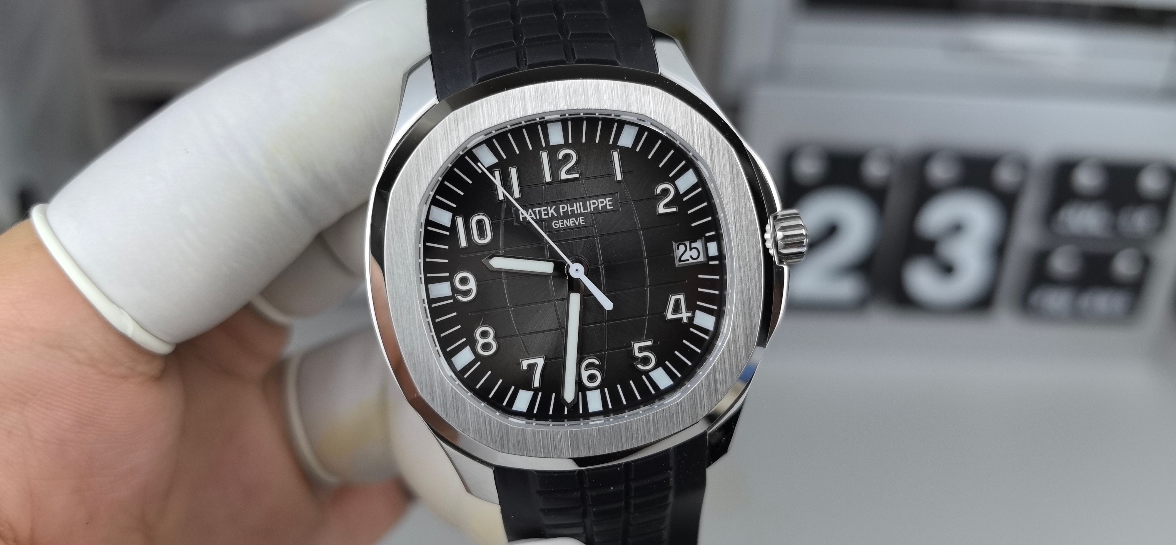 NO:394632,BBF Patad Grenade vinyl, new buckle,19860909BBF百达手雷黑胶,新扣,,Watch