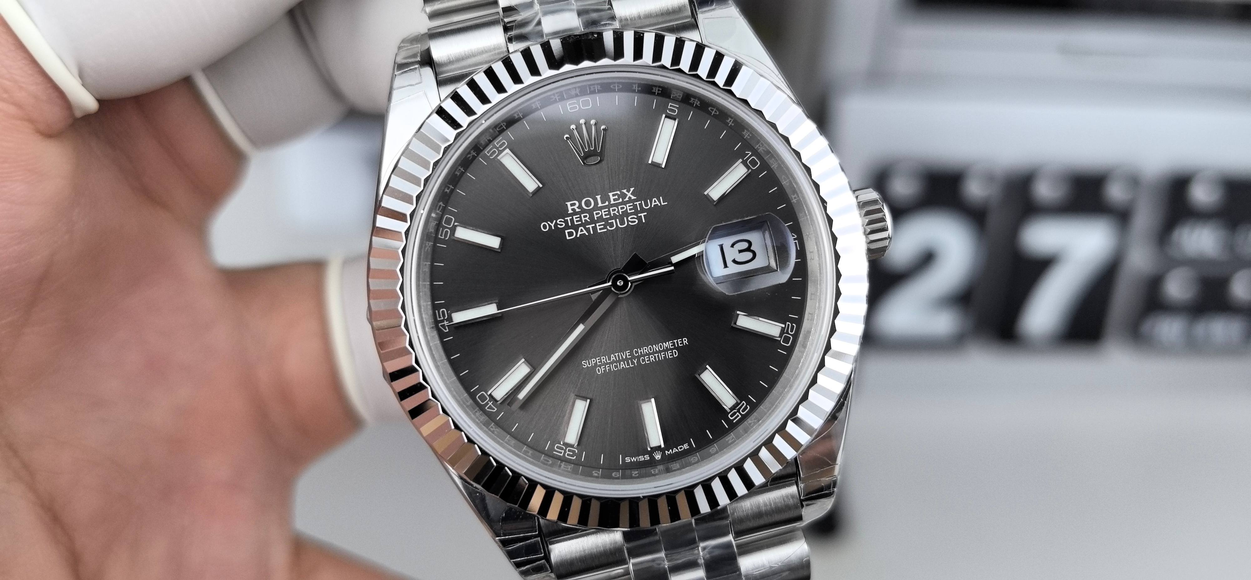 NO:394636,VS41 Gray Strip Log Dandong movement,19860909VS41灰条日志丹东机芯,,Watch