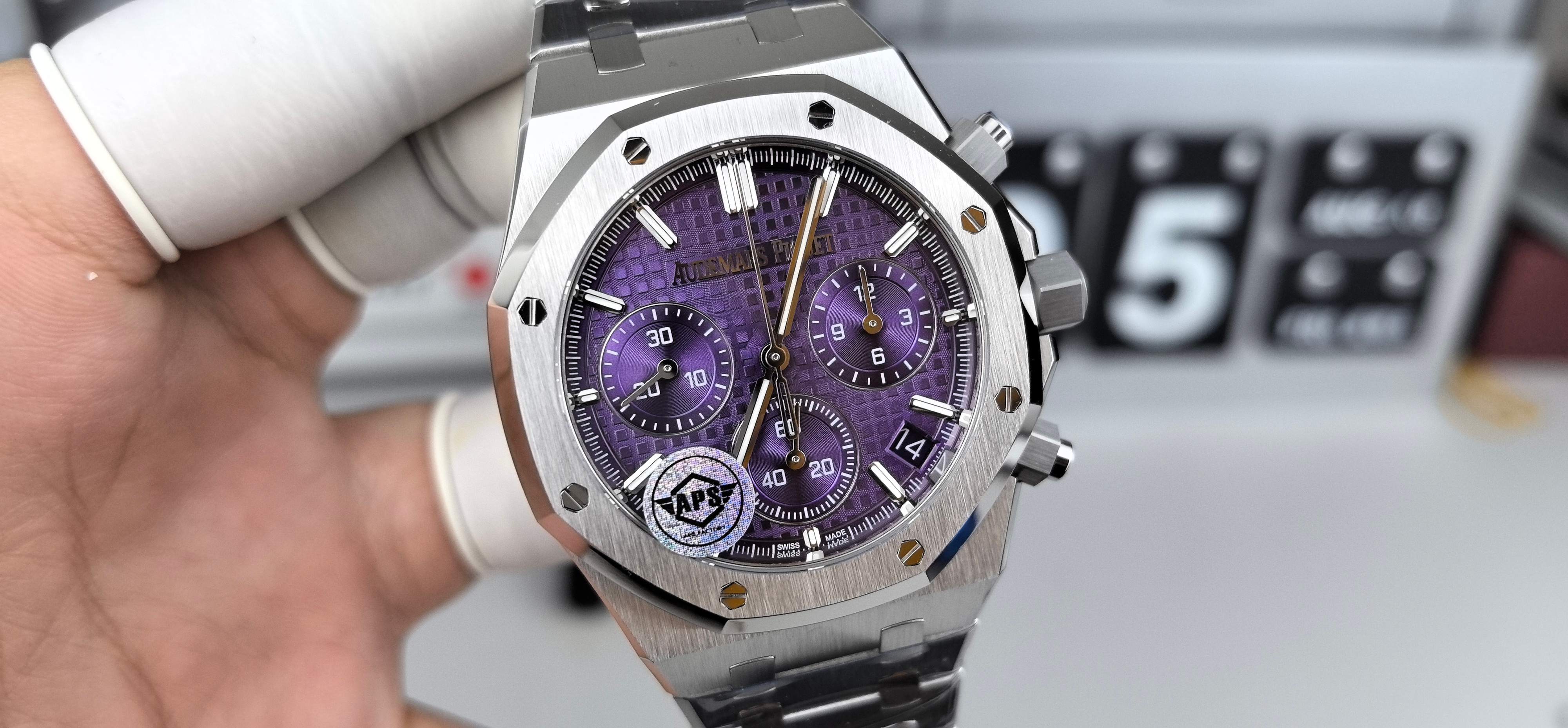 NO:384349,AS26240 purple-faced steel belt,19860909AS26240紫面钢带,,Watch