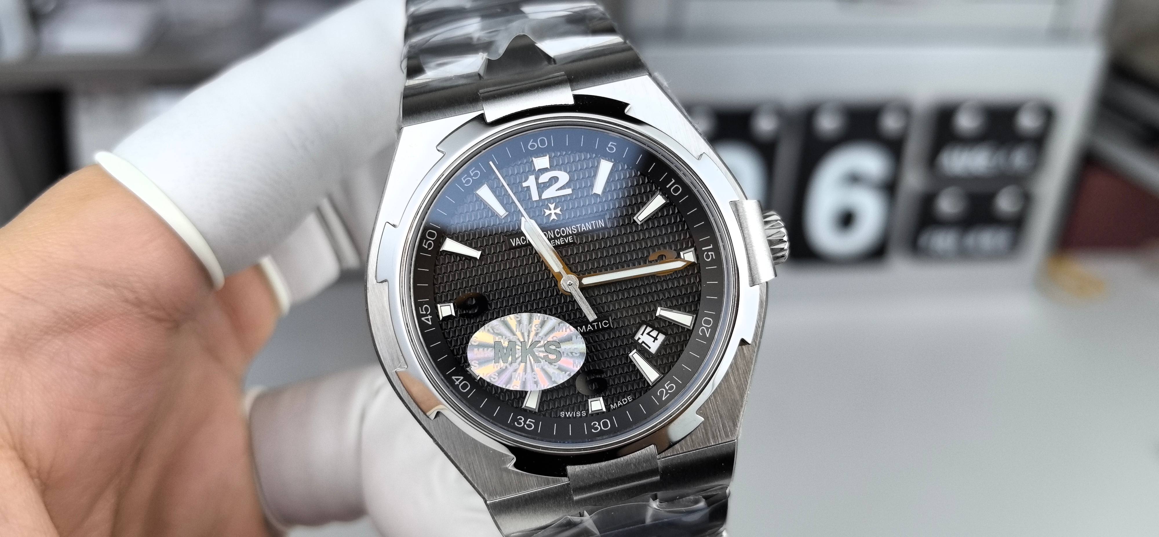 NO:384370,MKS 47040 black pit surface steel belt,19860909MKS纵横四海47040黑坑面钢带,,Watch